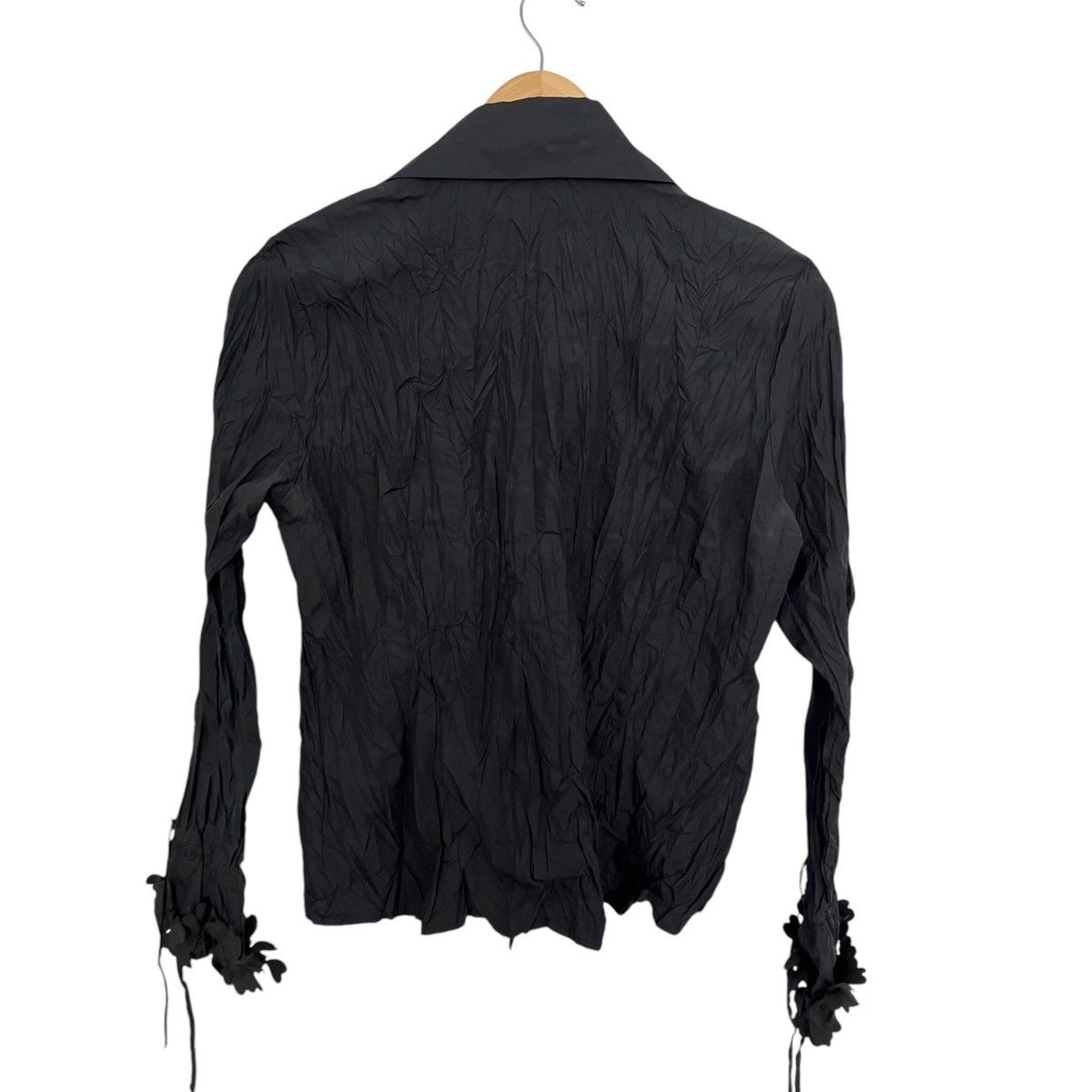 Vintage Flower petal ruffle pleat shirt Size S / US 4 / IT 40 - 3 Thumbnail
