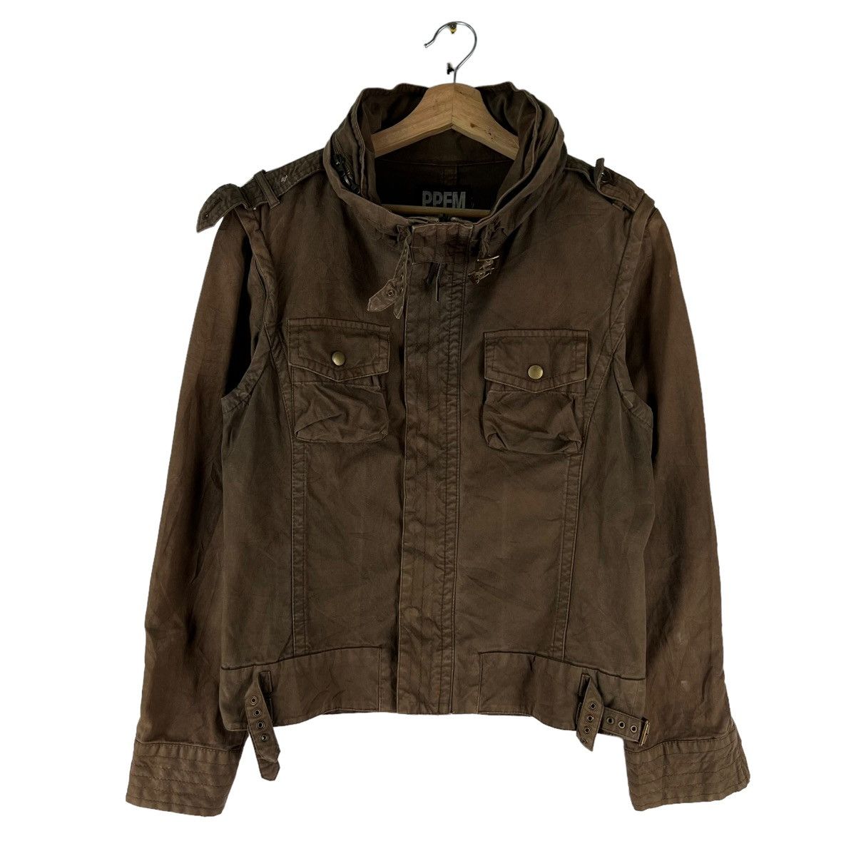 Hysteric Glamour 🔥UTILITY BONDAGE CARGO JACKET CROPPED PPFM JAPAN Size US M / EU 48-50 / 2 - 1 Thumbnail