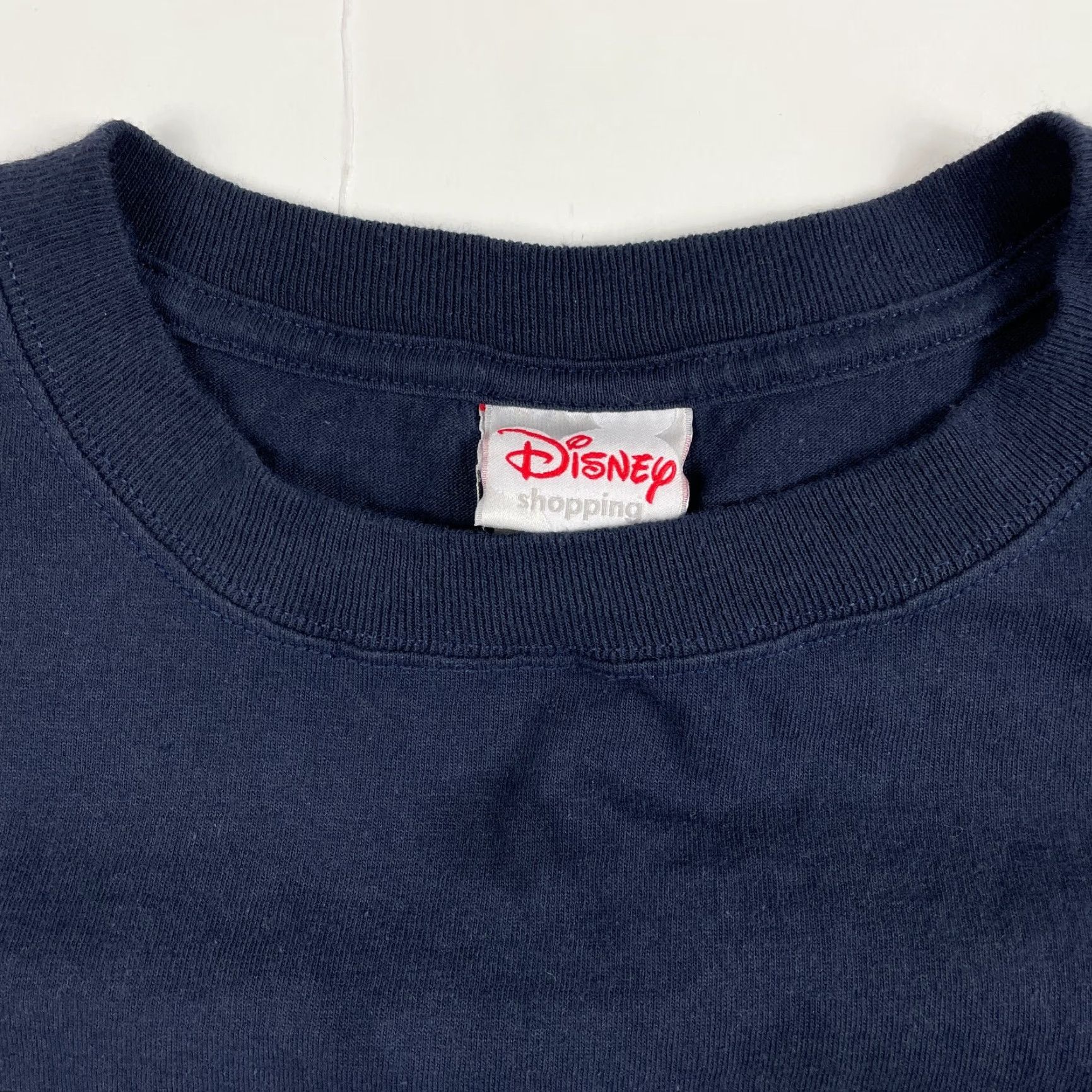 Disney VINTAGE Disney Shirt Adult 2XL Blue Mickey Goofy Short Sleeve Crew Neck Men T-Shirt Logo (Regular) Size US XXL / EU 58 / 5 - 6 Thumbnail
