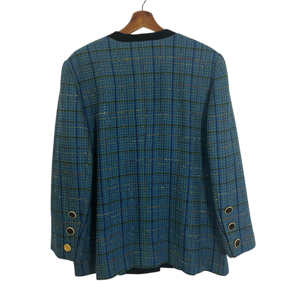 Givenchy Vintage Givenchy Glamour Tweed Jacket Size XXL / US 16-18 / IT 52-54 - 8 Thumbnail