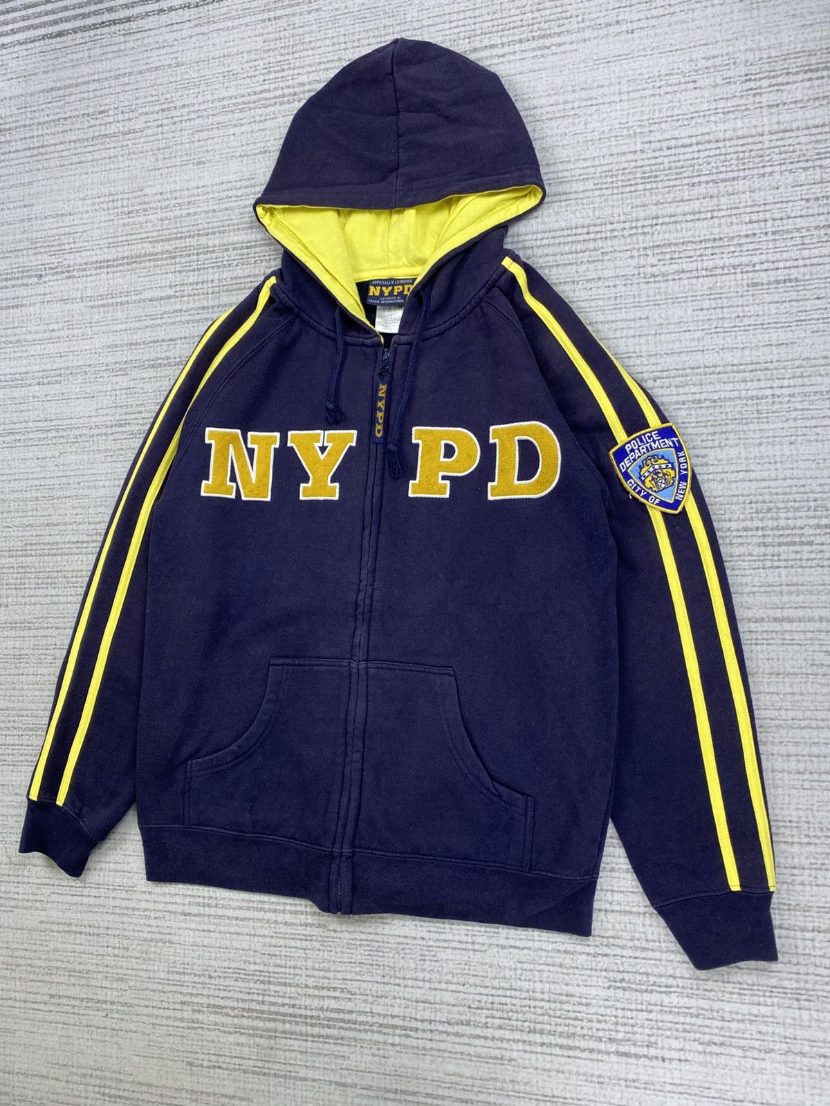 Japanese Brand × Vintage Vintage NYPD Spellout Embroidery Logo Hoodie Jacket Size US M / EU 48-50 / 2 - 4 Thumbnail