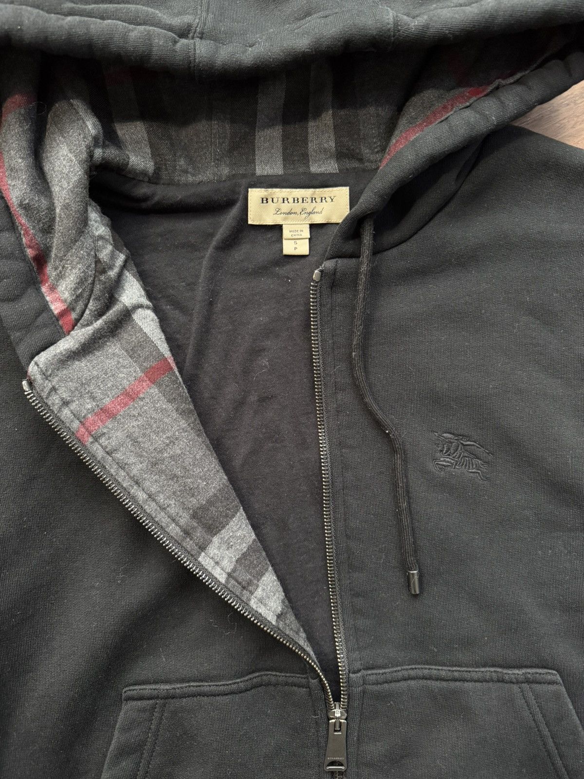 Burberry Burberry zip up jacket with plaid lining Size US S / EU 44-46 / 1 - 2 Thumbnail