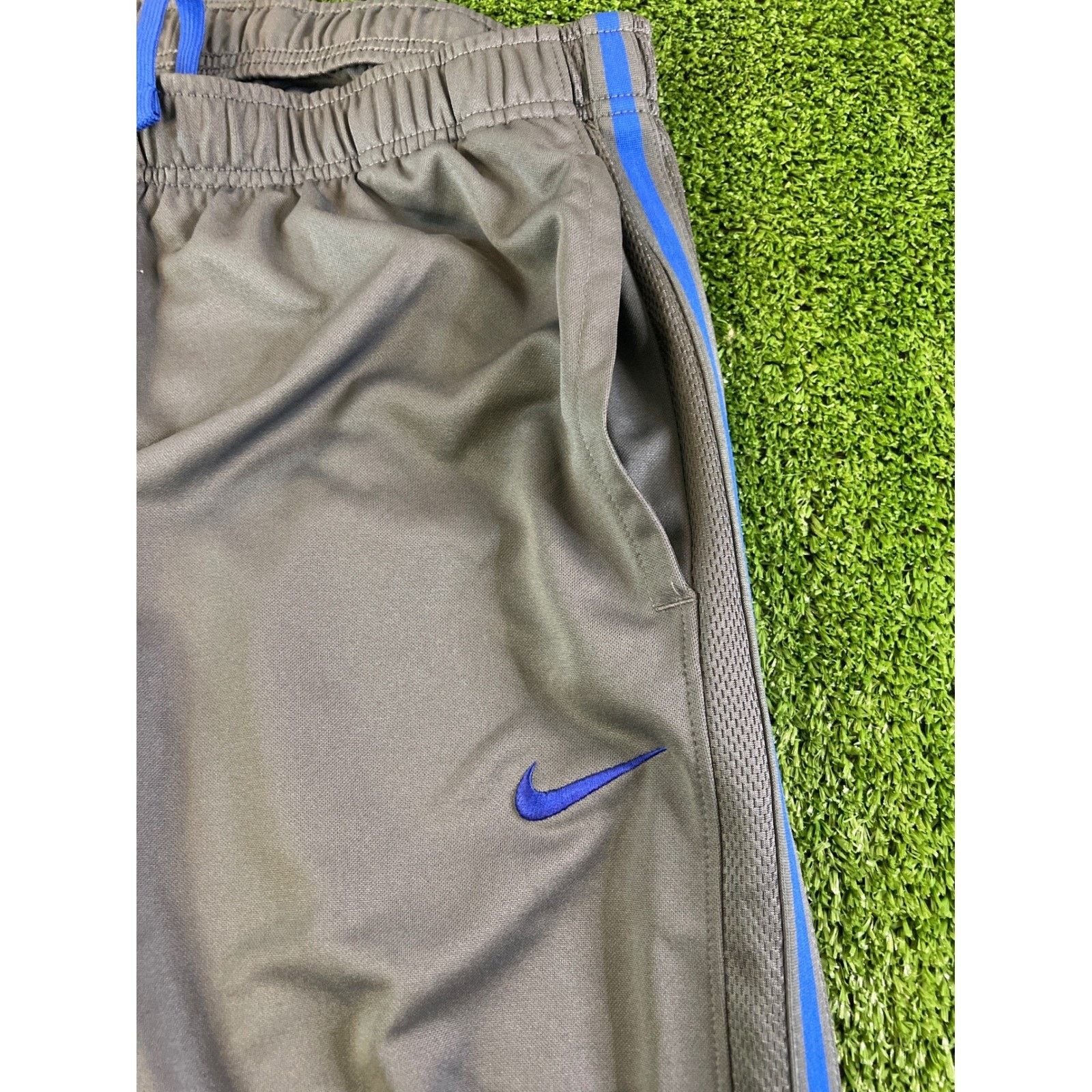 Nike Nike Mens Track Pants Gray Blue Baggy Large Sweatpants Size US 32 / EU 48 - 3 Thumbnail