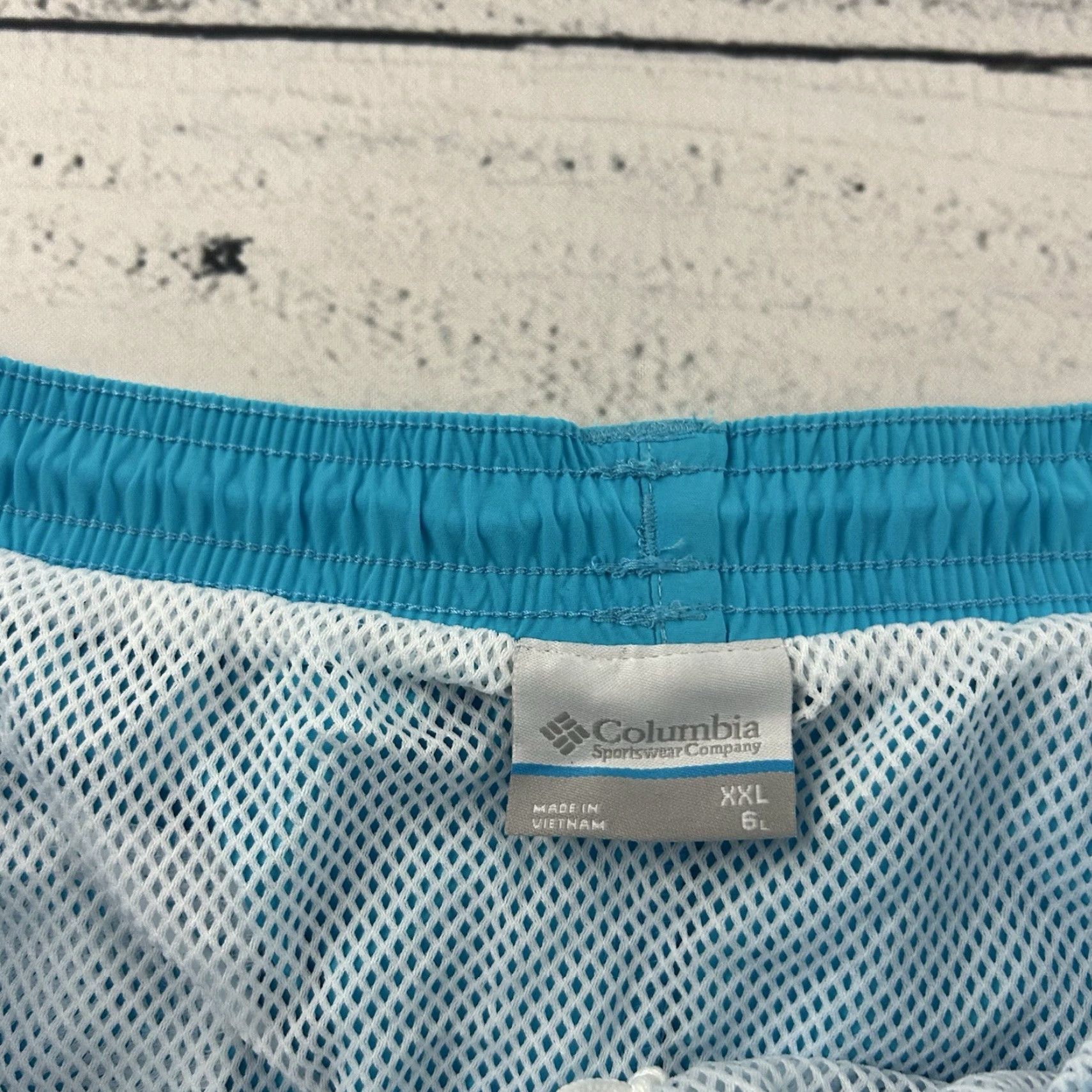 Vintage Columbia PFG Lined Omni-Shade Backcast III Water Short Men's 2XL Blue Size US 39 - 4 Thumbnail