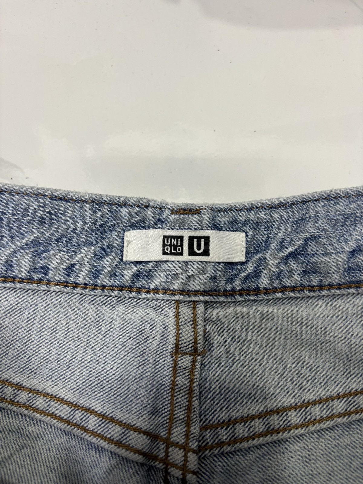 Undercover × Uniqlo VINTAGE UNIQLO U WIDE BAGGY JEANS Size US 27 - 10 Thumbnail