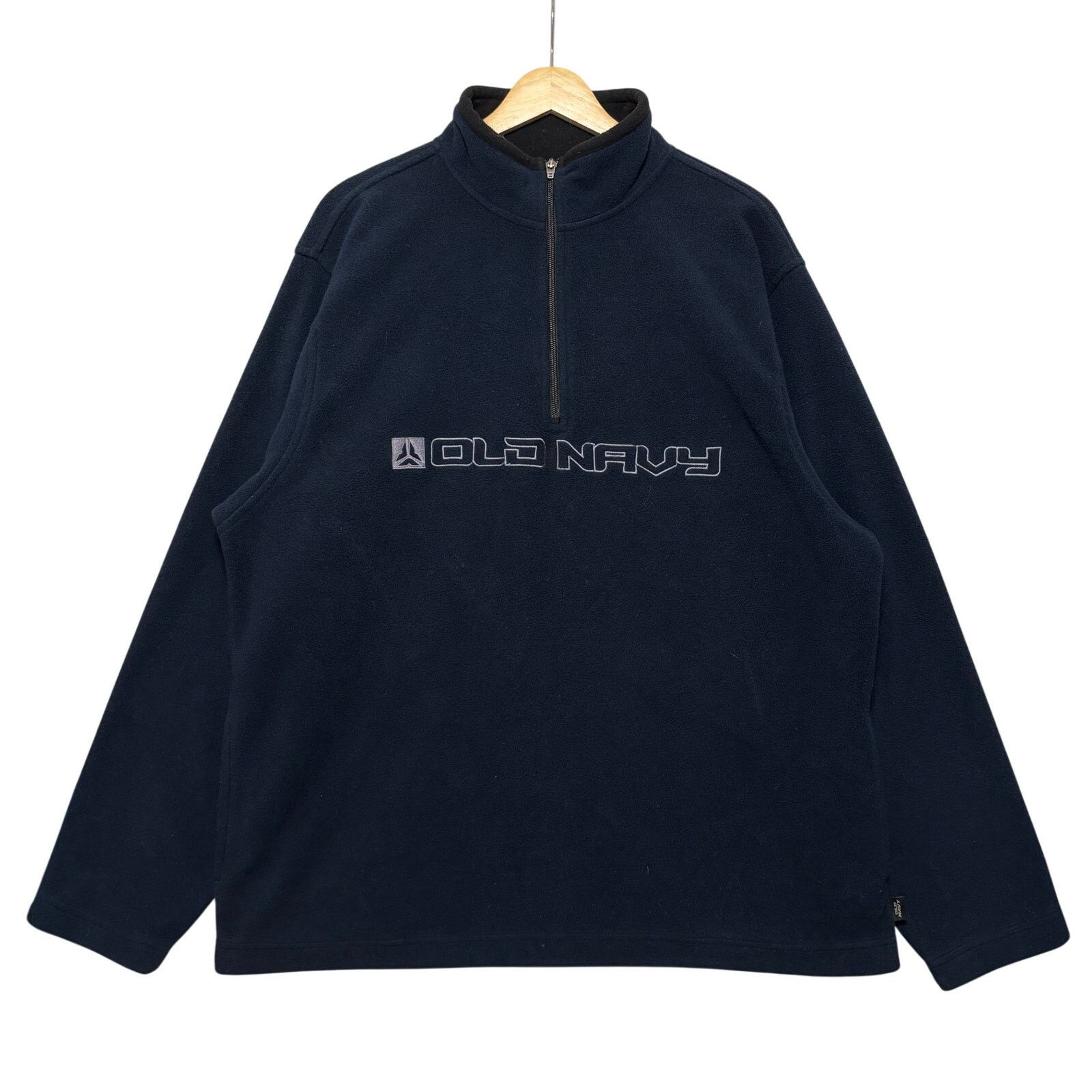 Old Navy Old Navy Half Zip Fleece Pullover Sweater Navy XL Size US XL / EU 56 / 4 - 1 Thumbnail