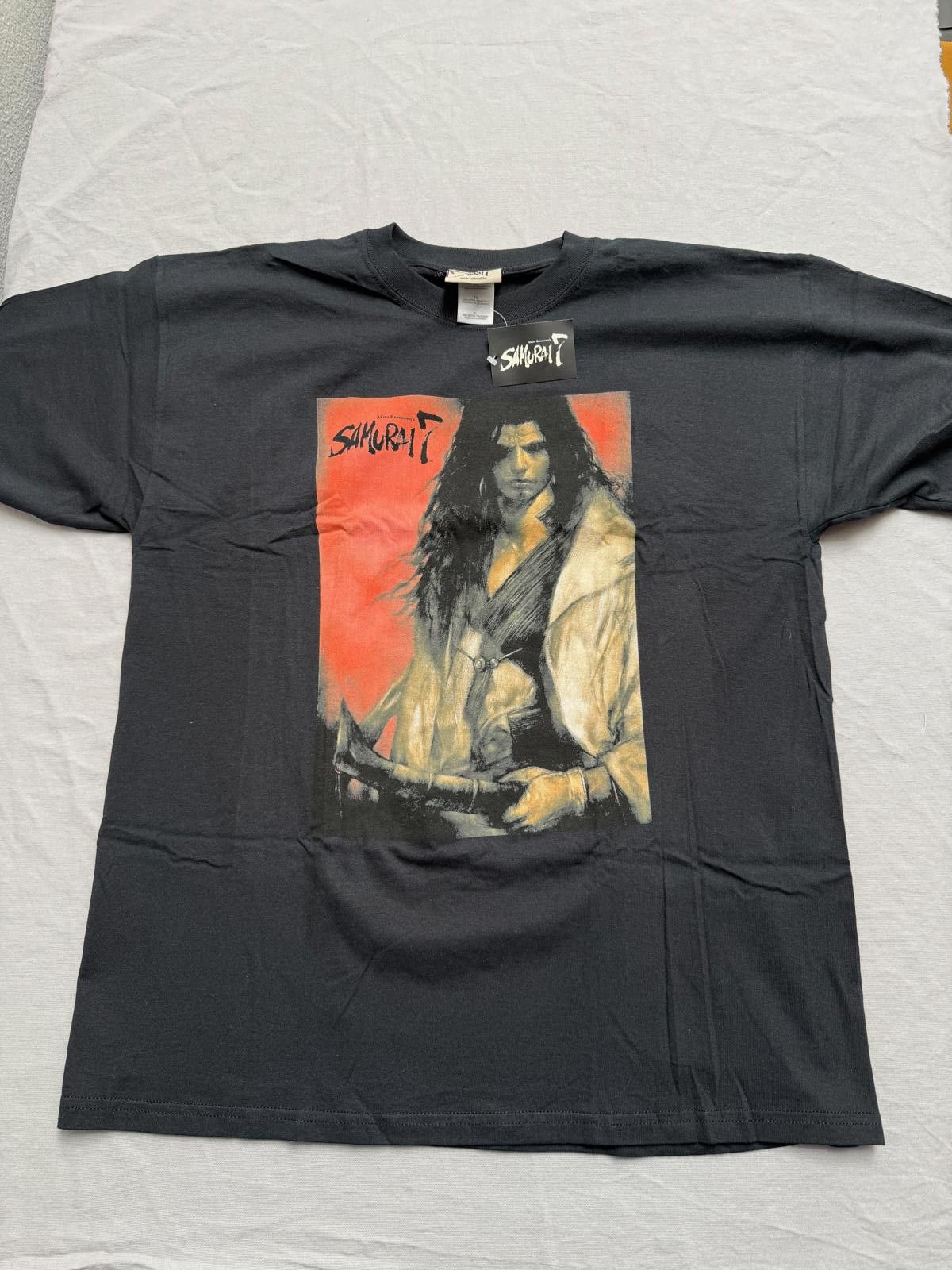 Designer VTG Samurai 7 Anime Promo T-shirt 2004 Akira Kurosawa XL Size US L / EU 52-54 / 3 - 1 Thumbnail