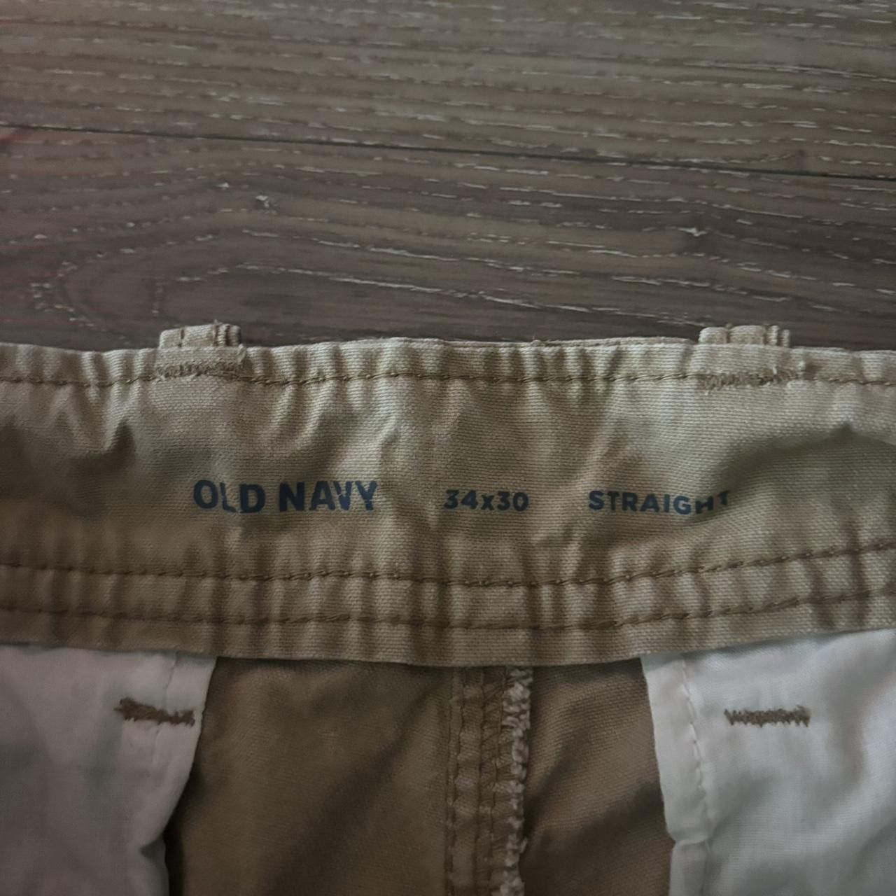 Vintage Crazy Vintage Y2K/2000s Light Khaki Essential Cargo Pants! 34x29 Size US 34 / EU 50 - 7 Thumbnail