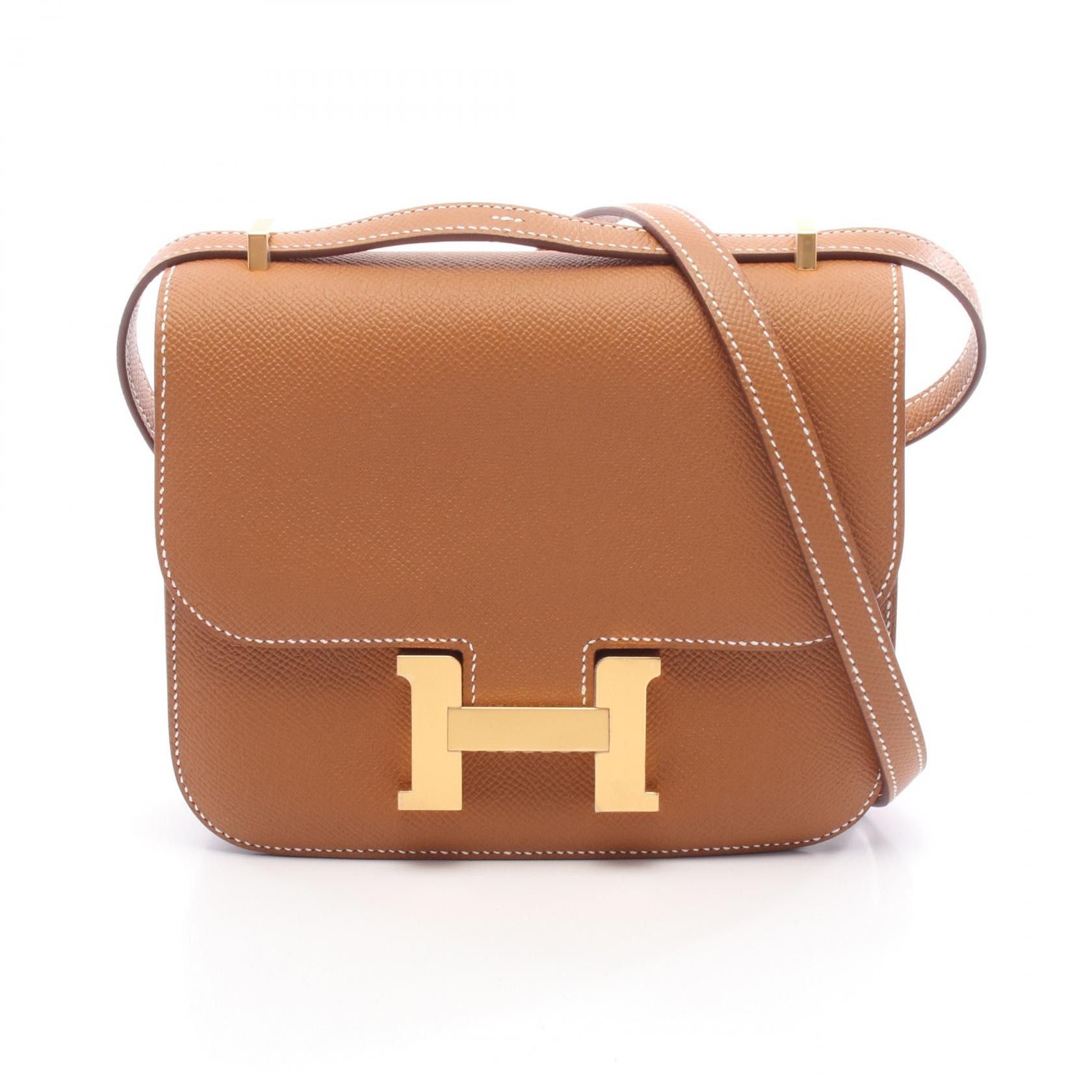 Hermes Hermes Hermes Constance3 Mini Miroir Leather Shoulder Bag Leather Shoulder Bag Stamp U (2022) DUTY FREE for USA Size ONE SIZE - 1 Thumbnail