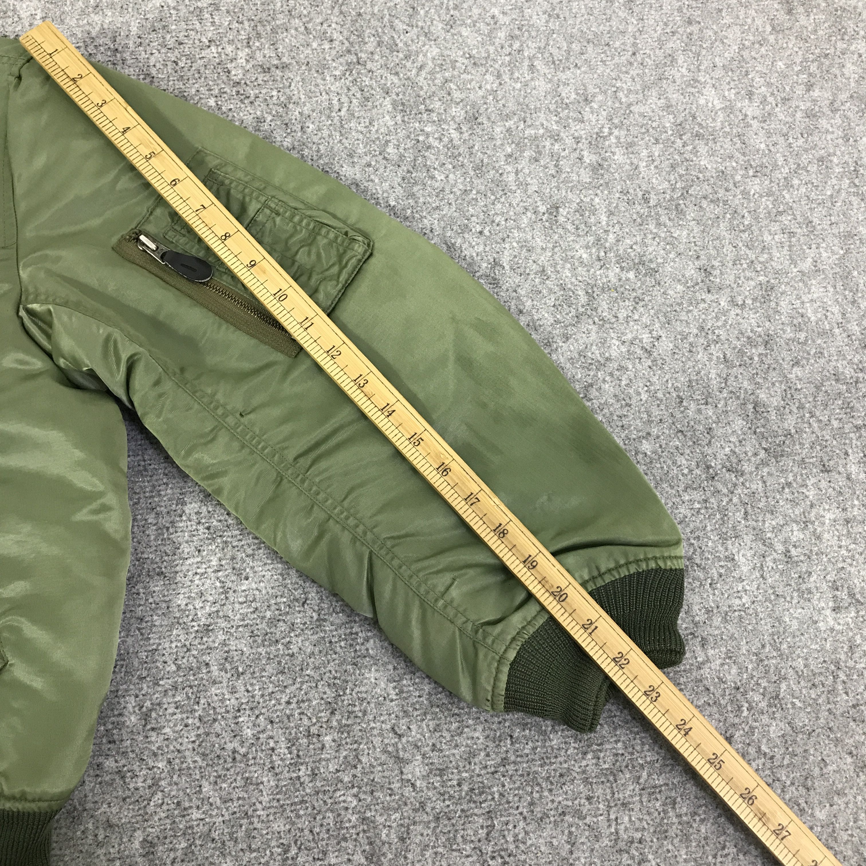 Japanese Brand DOGHOUSE JAPAN BOMBERS GREEN JACKET K101B14 Size US L / EU 52-54 / 3 - 7 Thumbnail