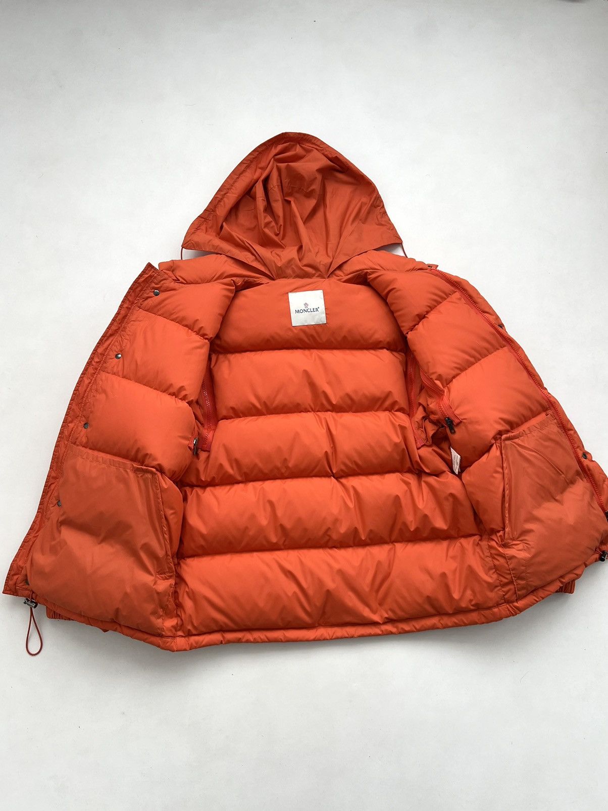 Moncler 🍊Vintage Moncler 2in1 Andersen Down Puffer Jacket Orange Size M / US 6-8 / IT 42-44 - 15 Thumbnail