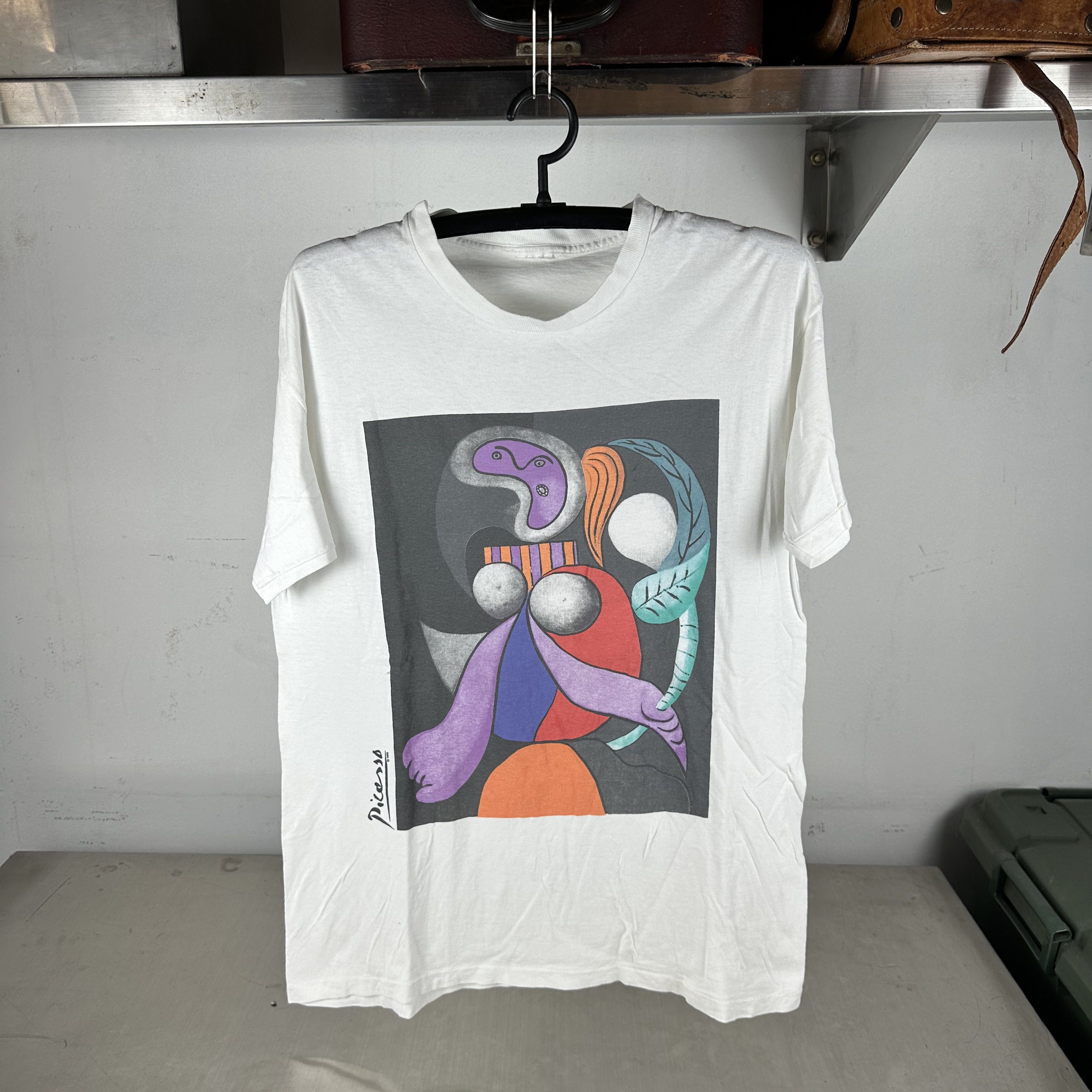 PICASSO 00S SEATED WOMAN T SHIRTピカソTシャツ PICASSO 00S SEATED