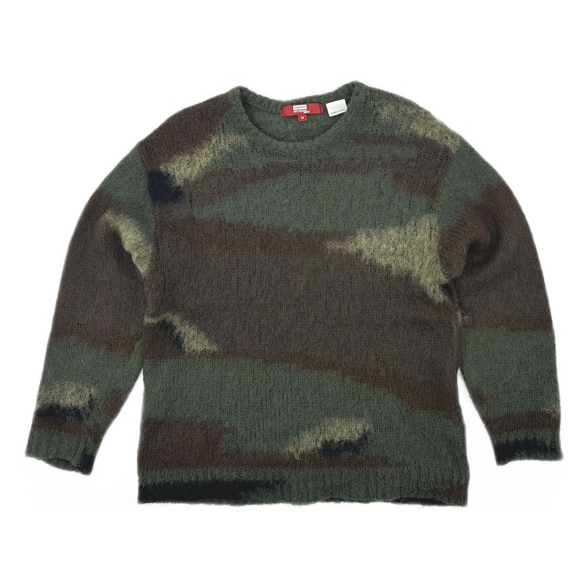トップス Supreme JUNYA WATANABE Camo Sweater M Supreme JUNYA WATANABE COMME des GARÇONS MAN Brushed Camo