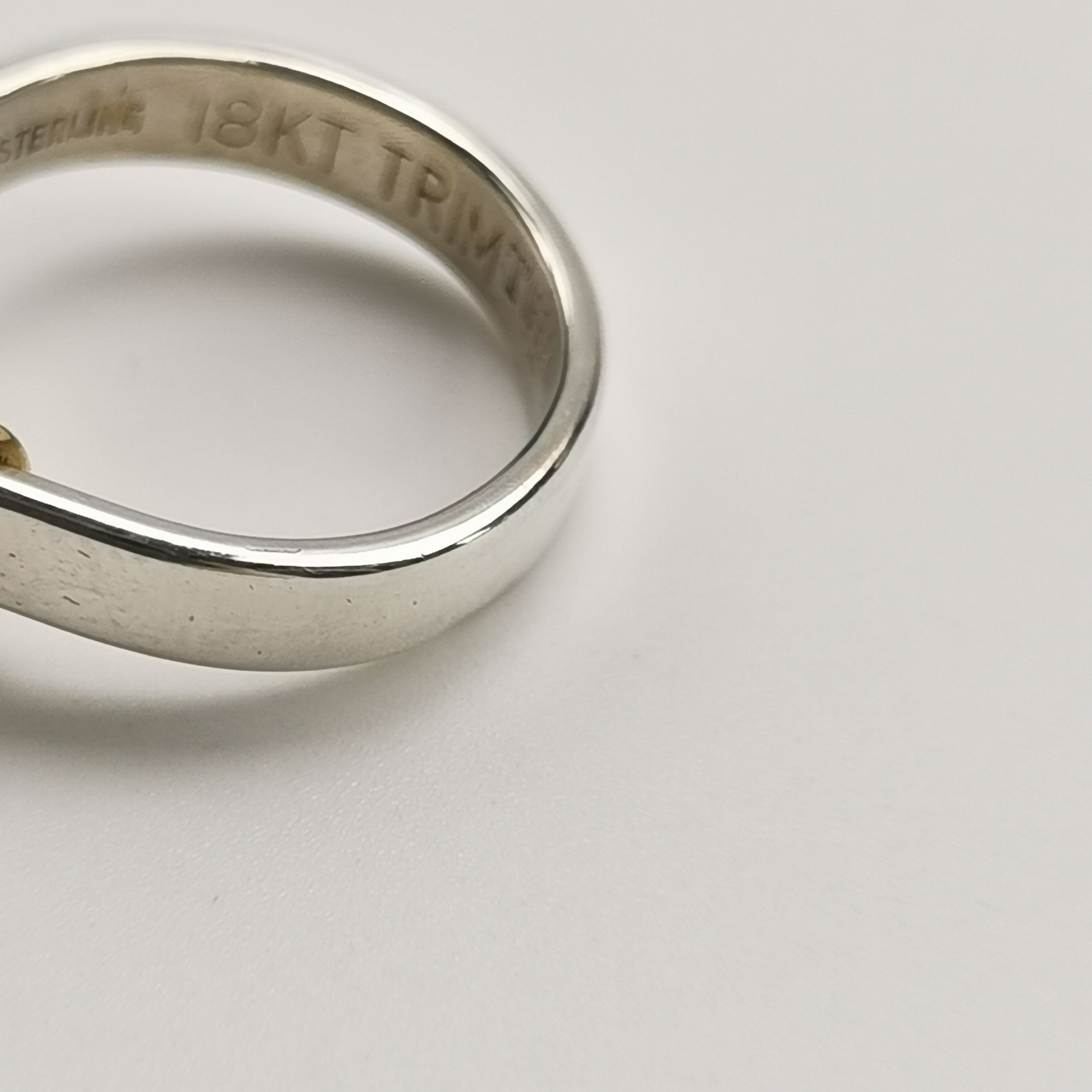 Tiffany & Co. Tiffany & Co. S925 18K Gold Ring Size 14 -z2505 Size ONE SIZE - 6 Thumbnail