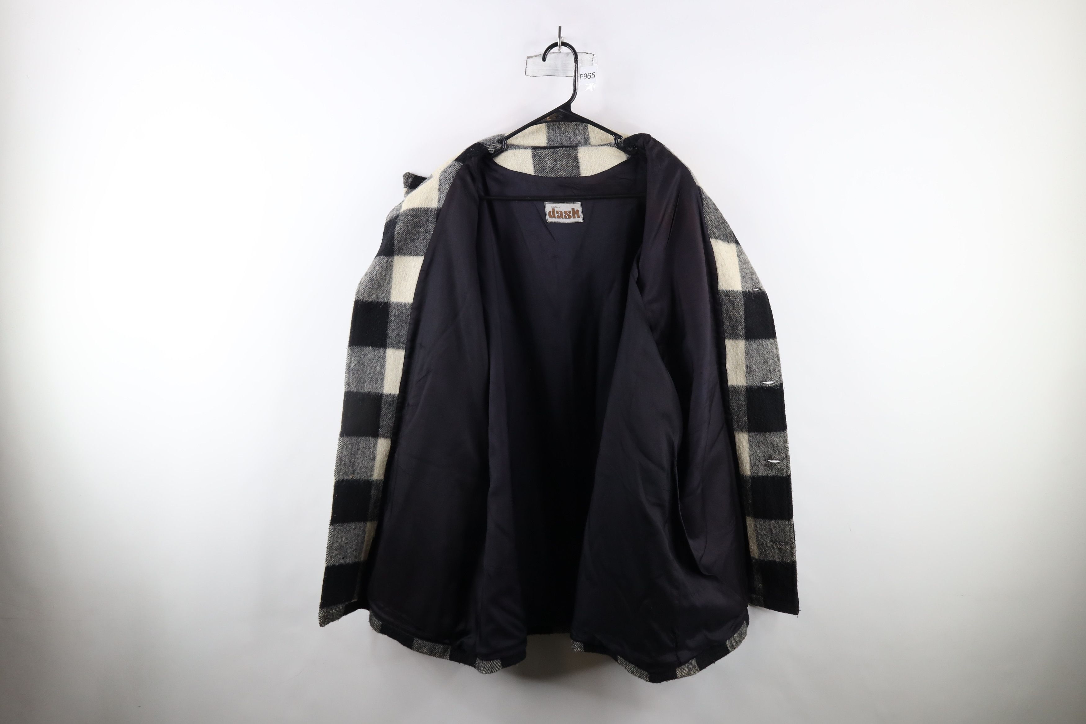 Vintage Vintage 60s 70s Streetwear Mackinaw Button Jacket Plaid USA Size US XXL / EU 58 / 5 - 12 Thumbnail