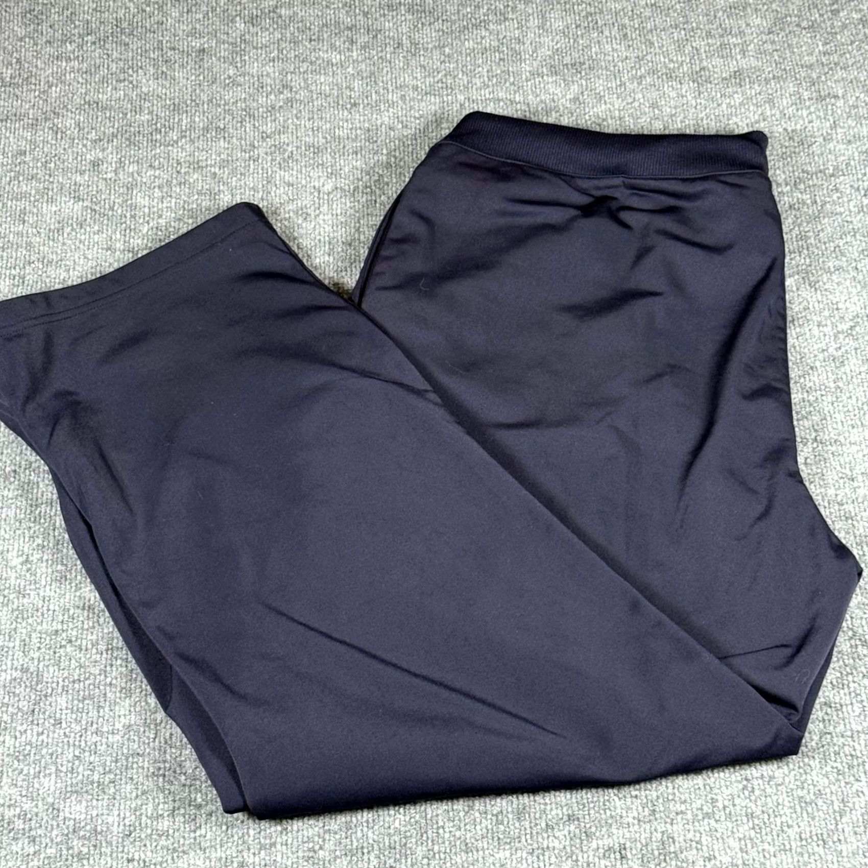 Puma Puma XL Track Pants Navy Blue Ankle Zip Athletic Joggers Training Lounge Active Men Size US 36 / EU 52 - 2 Thumbnail