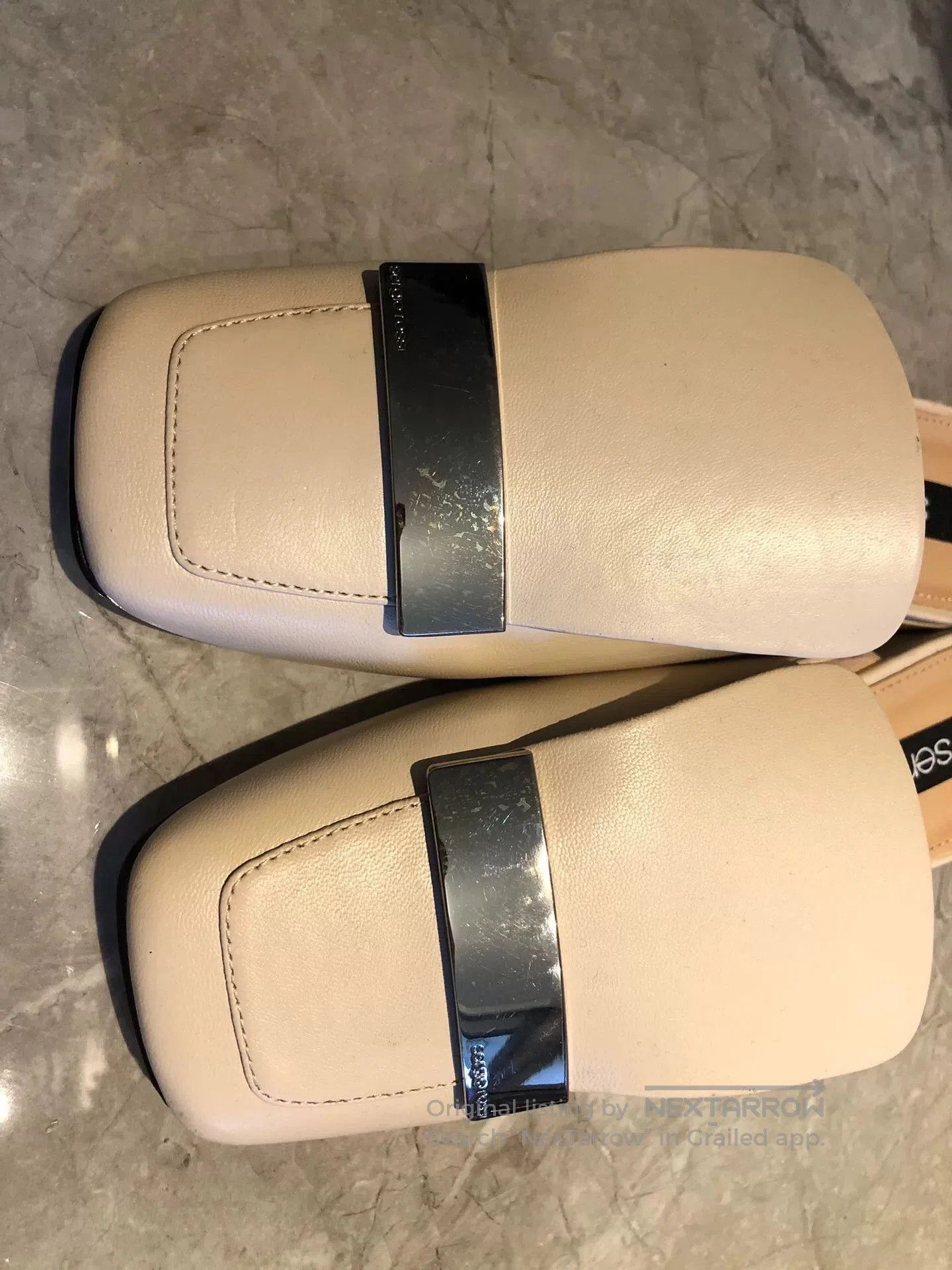 Sergio Rossi Sergio Rossi Leather Mules. Size US 4 / IT 34 - 3 Thumbnail