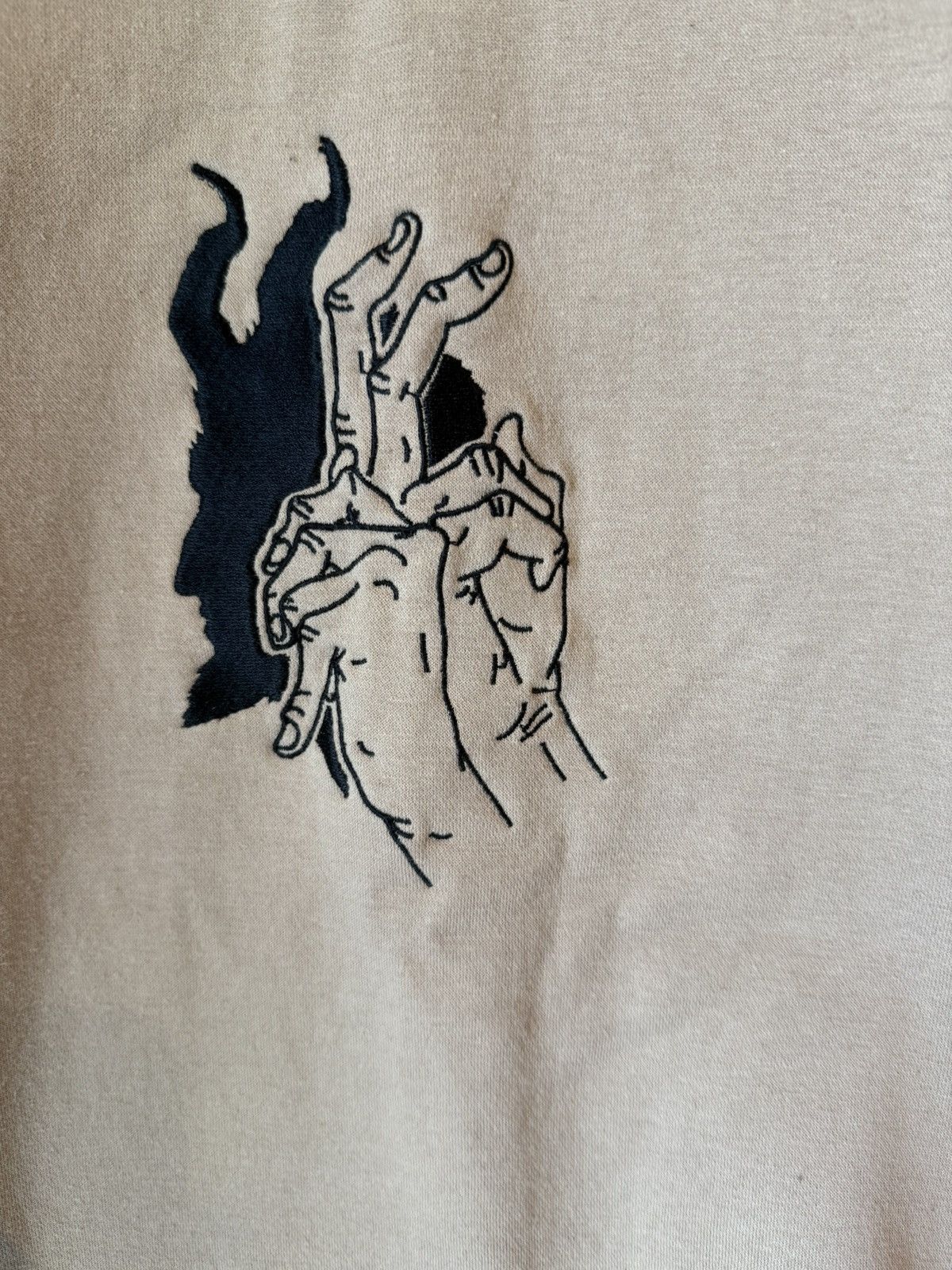 Steady Hands Steady Hands - Devil Finger Puppet Embroidered Sweater SizeL Size US L / EU 52-54 / 3 - 2 Thumbnail