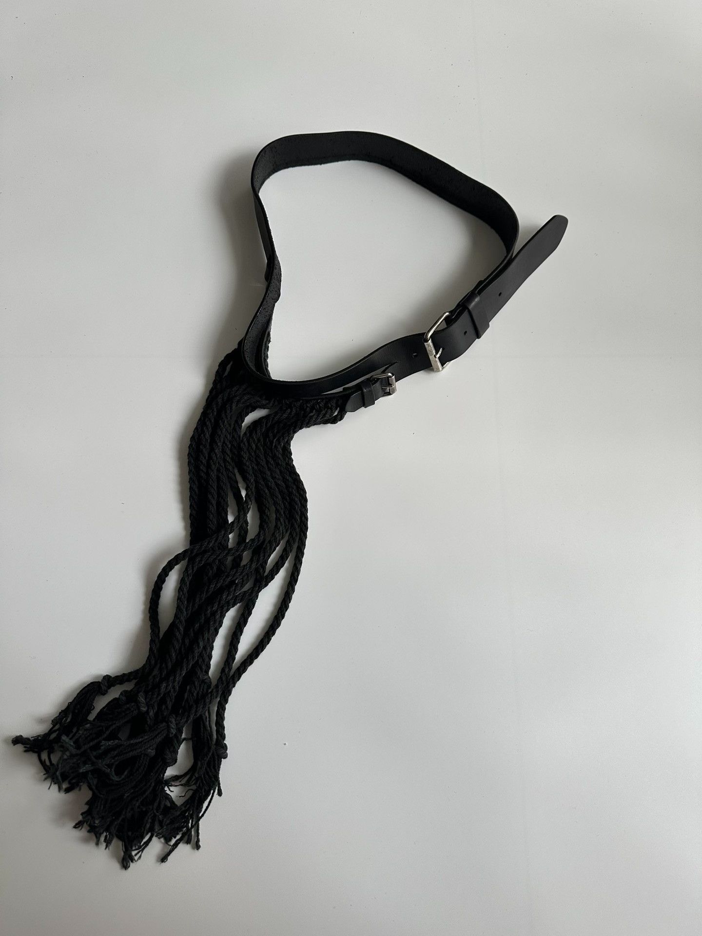 Dries Van Noten DRIES VAN NOTEN Floral lace leather belt| Size ONE SIZE - 2 Thumbnail