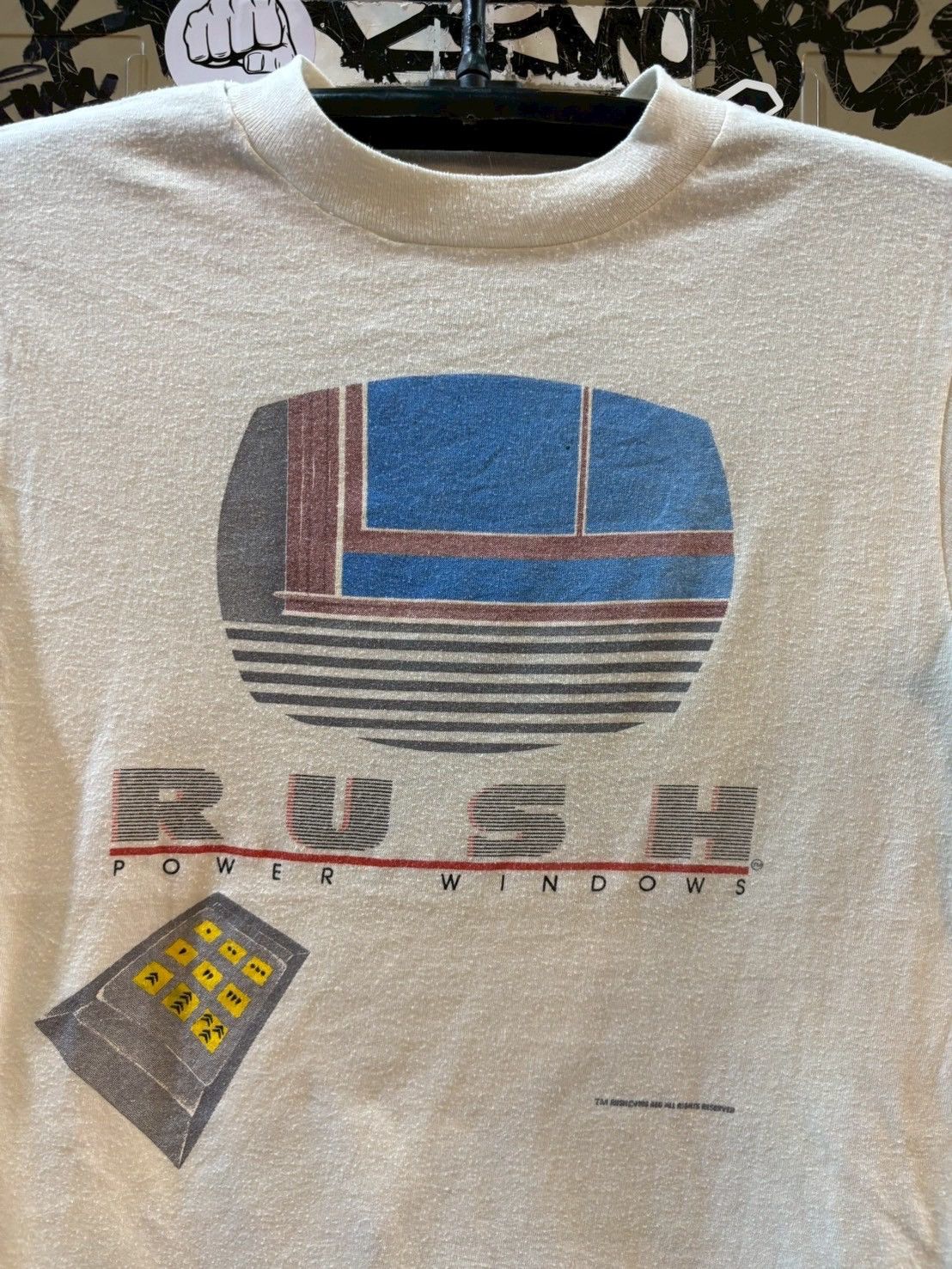 Band Tees Vintage RUSH 1985’s vintage tee Size US S / EU 44-46 / 1 - 2 Thumbnail