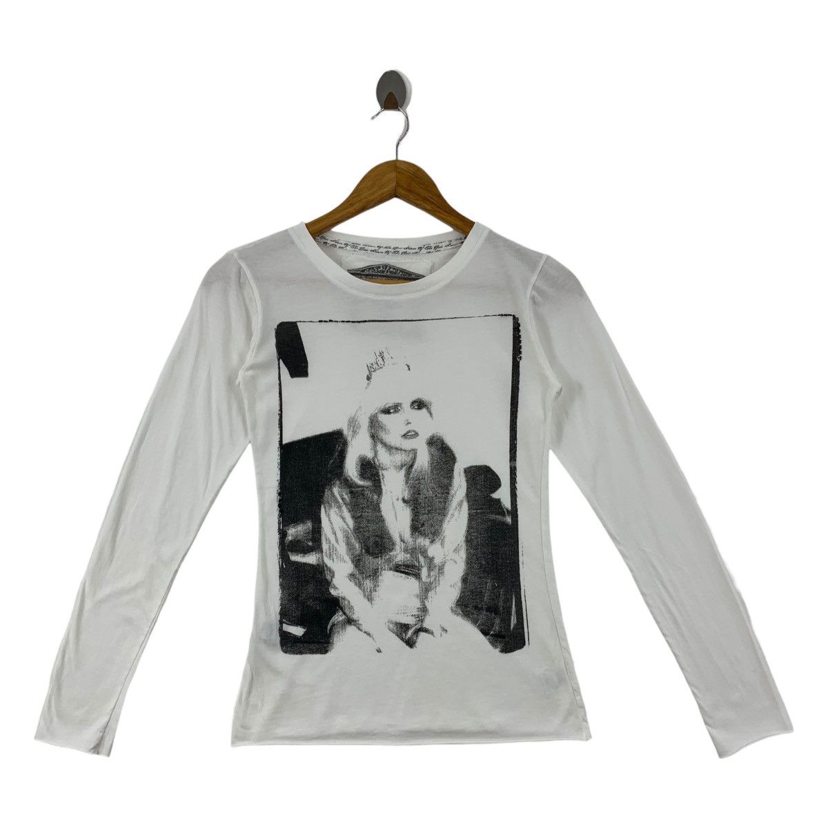 Band Tees × Japanese Brand BLONDIE Photo print bootleg buddhistpunk long sleeve tee Size XXS / US 00 / IT 34 - 1 Thumbnail