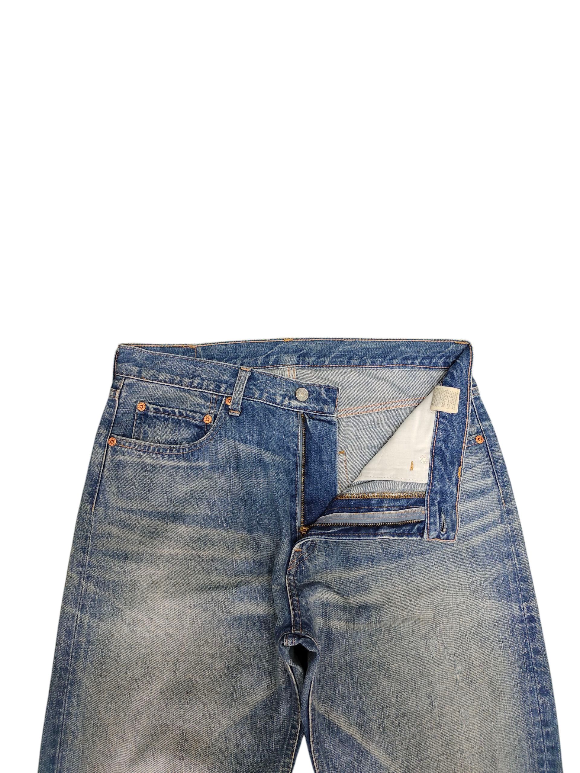 Kapital Vintage RNA Japan Clawmark Distress Faded Denim Jeans Size US 33 - 7 Thumbnail