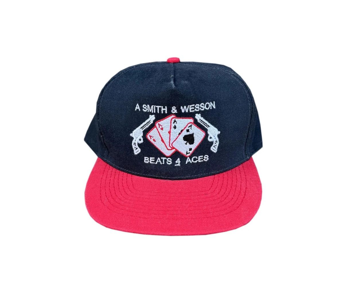 Vintage Vintage A Smith & Wesson Beats 4 Aces Hat Size ONE SIZE - 1 Thumbnail