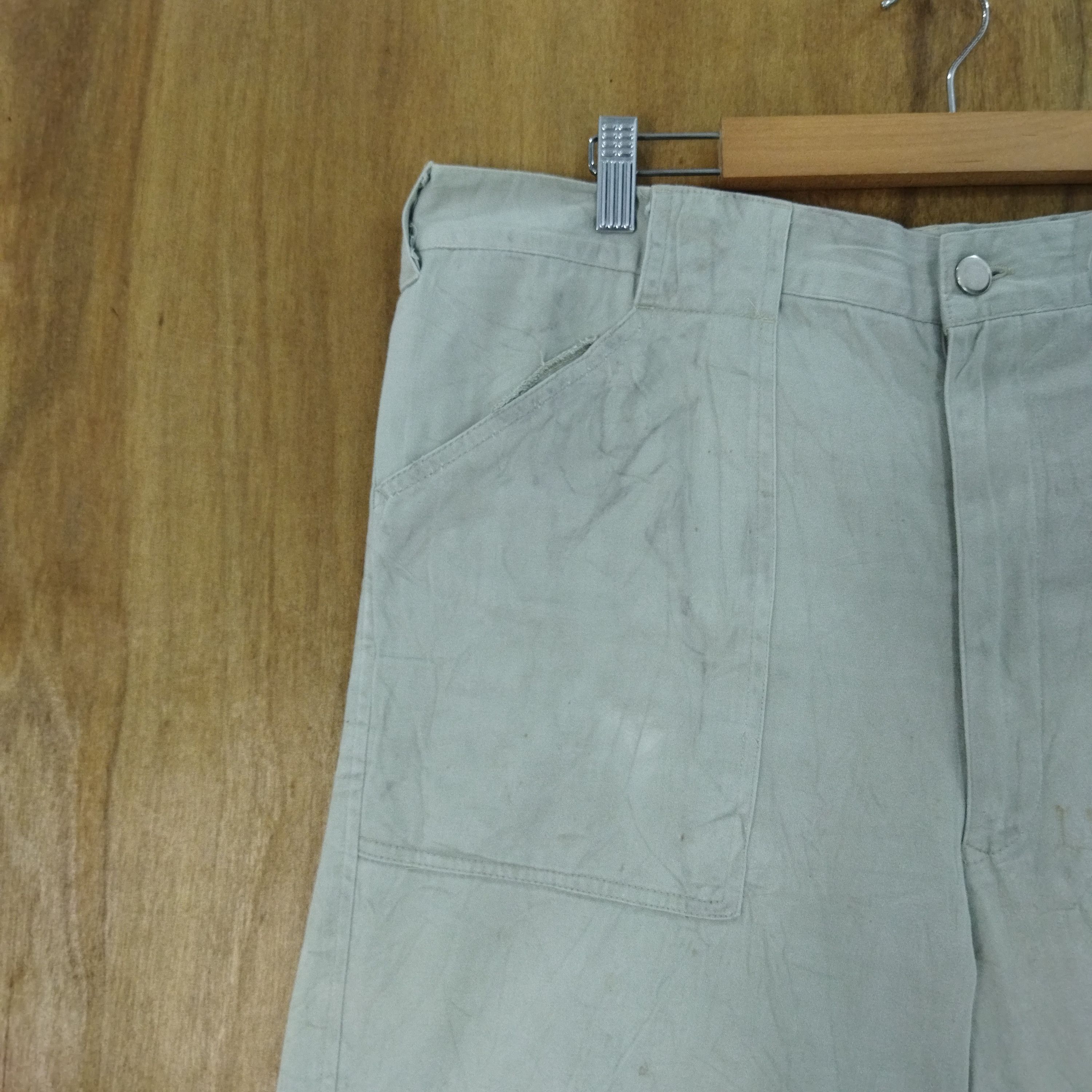 Japanese Brand JAPANESE BRAND LIGHT GREEN BUSH PANTS Size US 34 / EU 50 - 4 Thumbnail