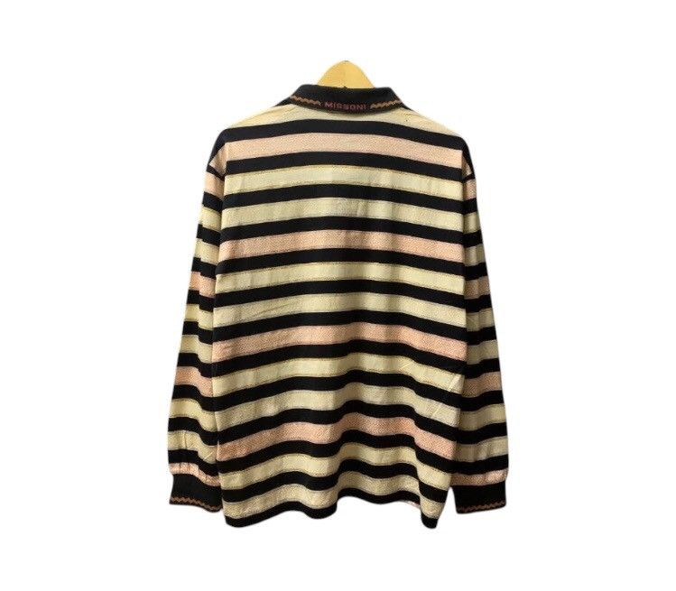 Missoni Missoni Multicolor Long Sleeve Polos Size US L / EU 52-54 / 3 - 2 Thumbnail