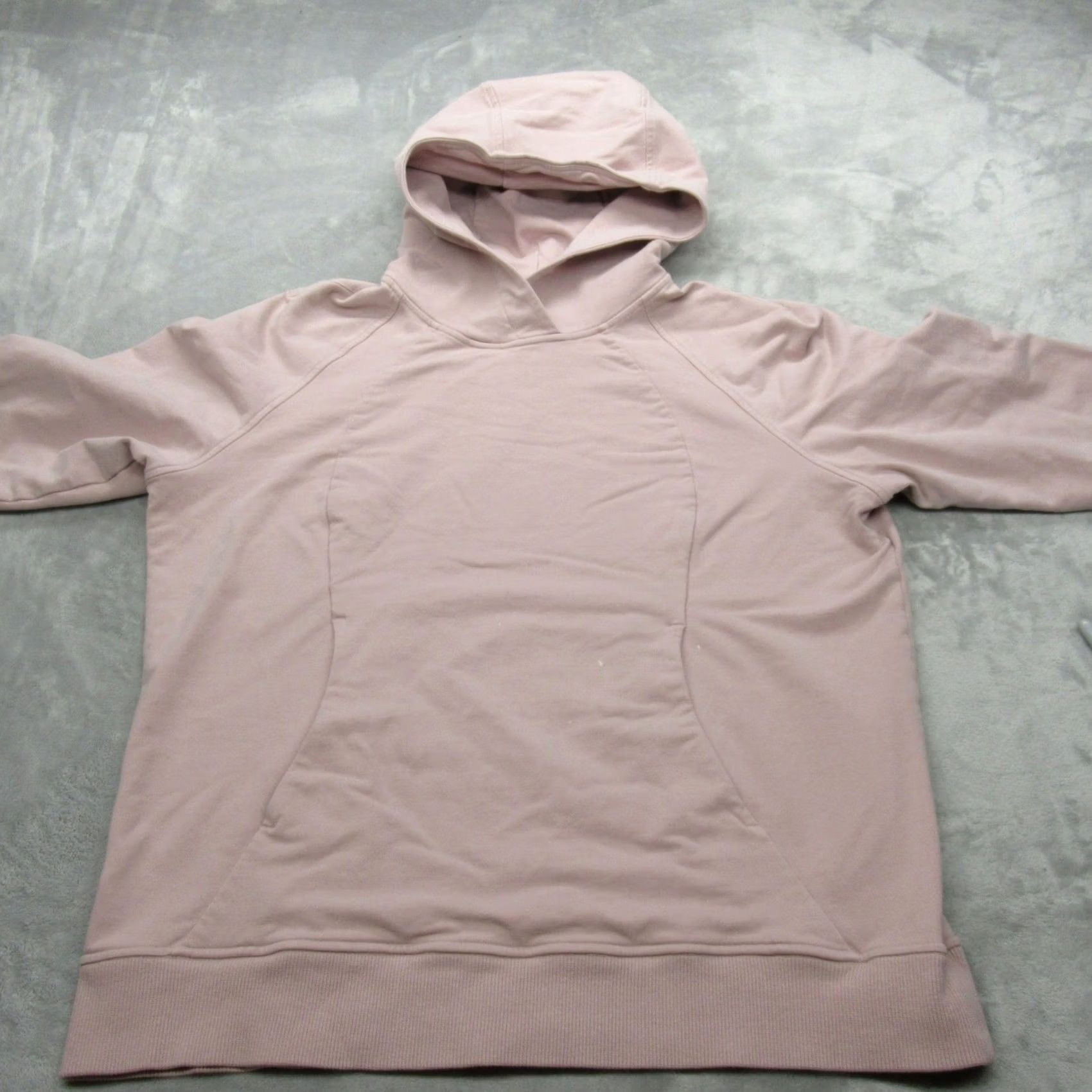 Lululemon Lululemon Hoodie Women 12 Pink Pullover Fleece Heavyweight Athleisure Logo Hooded Long Sleeve Size XL / US 12-14 / IT 48-50 - 3 Thumbnail