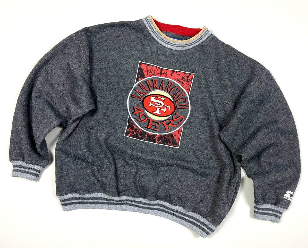 NFL × Vintage Vintage Starter San Francisco 49ers Sweatshirt Size L/XXL Size US XL / EU 56 / 4 - 1 Thumbnail