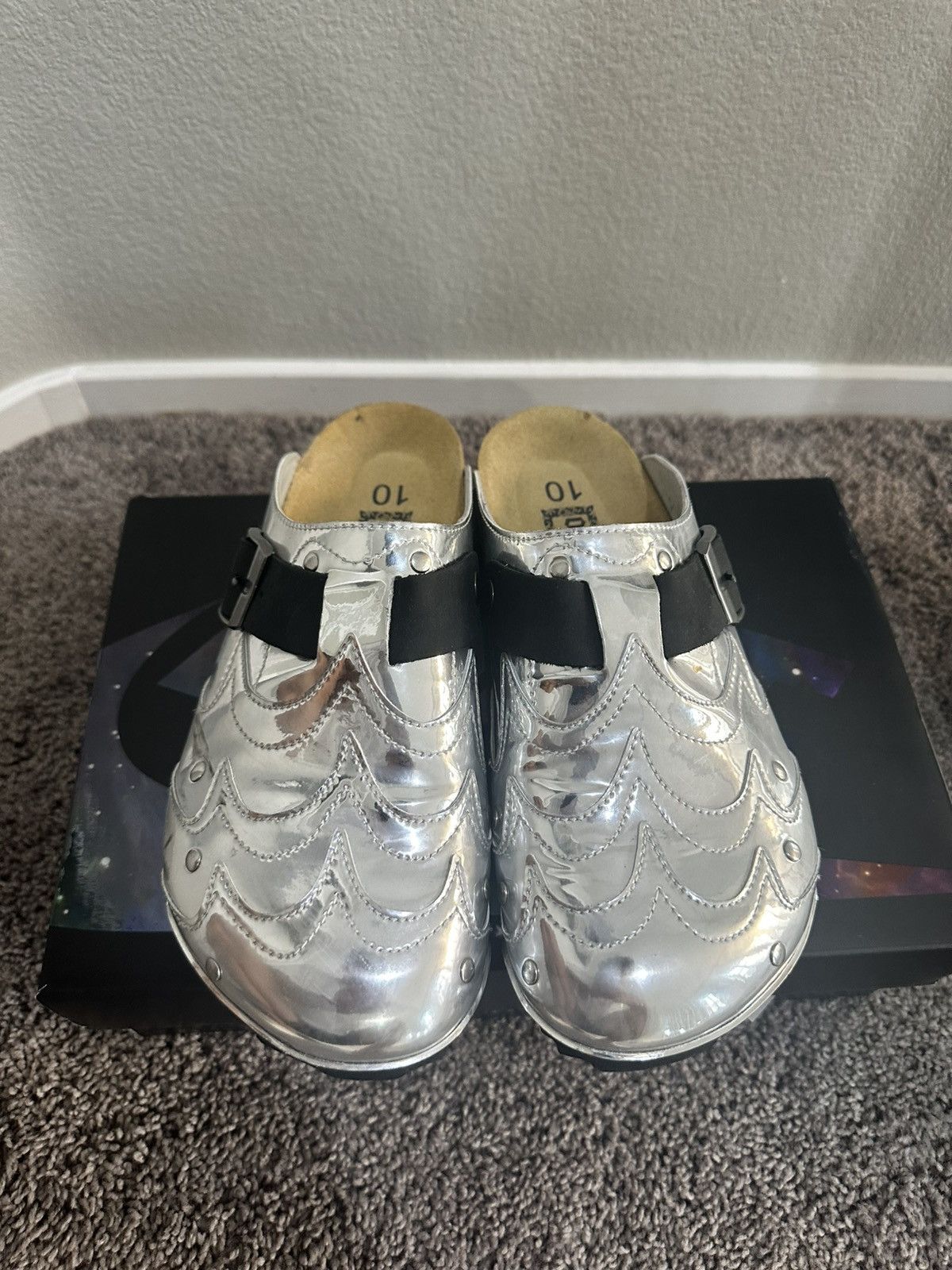 Japanese Brand Shining Armour Clogs Mules Slides Size 10 Boston Size US 10 / EU 43 - 1 Thumbnail