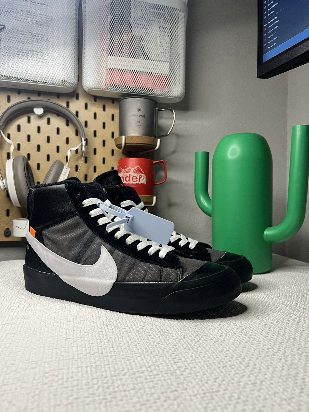 nike blazer mid black grim reaper