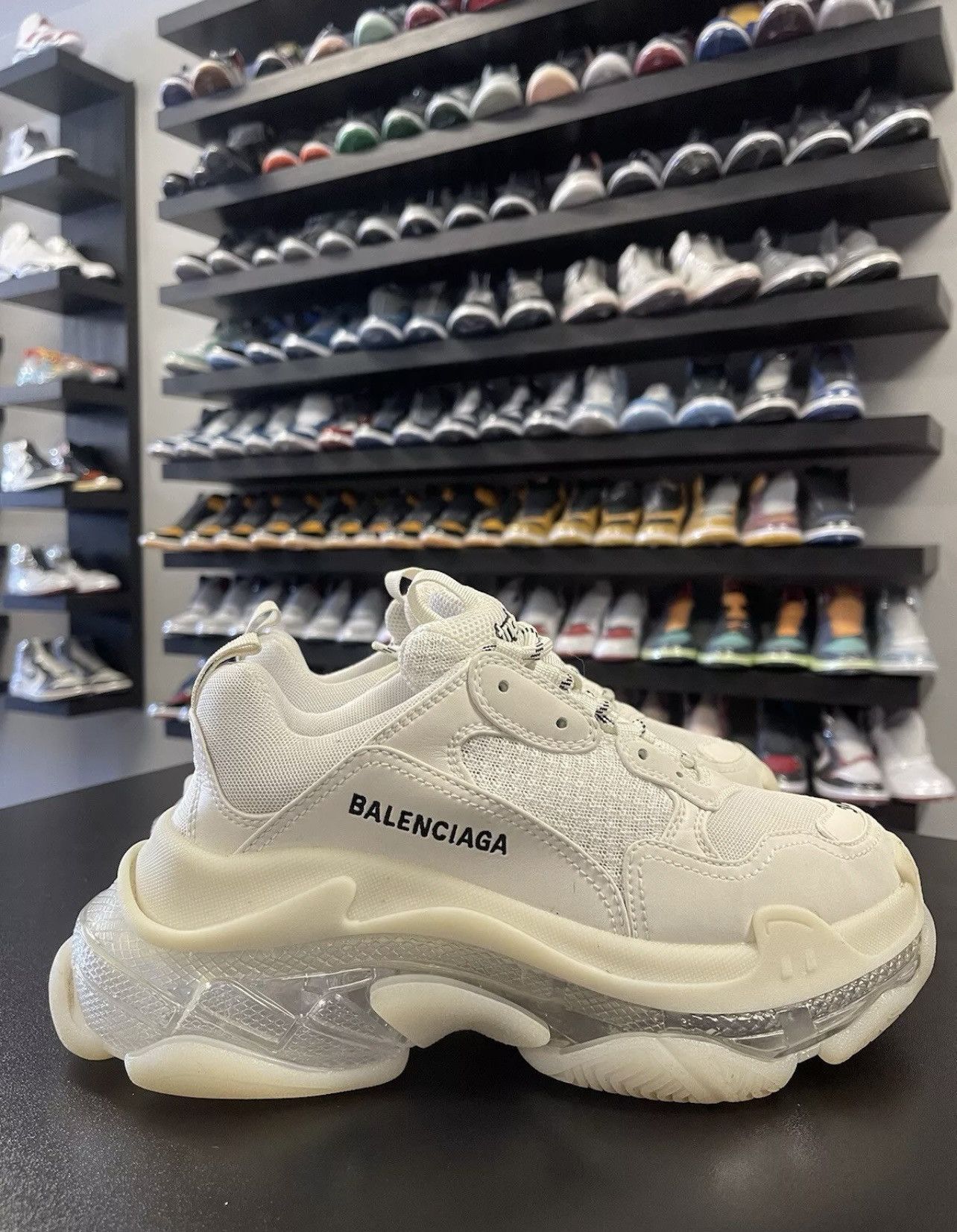 Balenciaga Size 8US/38EU - Balenciaga Triple S Translucent Clear Sole Size US 8 / IT 38 - 3 Thumbnail