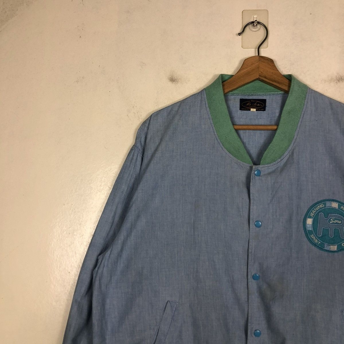Japanese Brand 📌VINTAGE BOMBER JACKET MR SORO JAPAN ISSEY MIYAKE Size US L / EU 52-54 / 3 - 9 Thumbnail