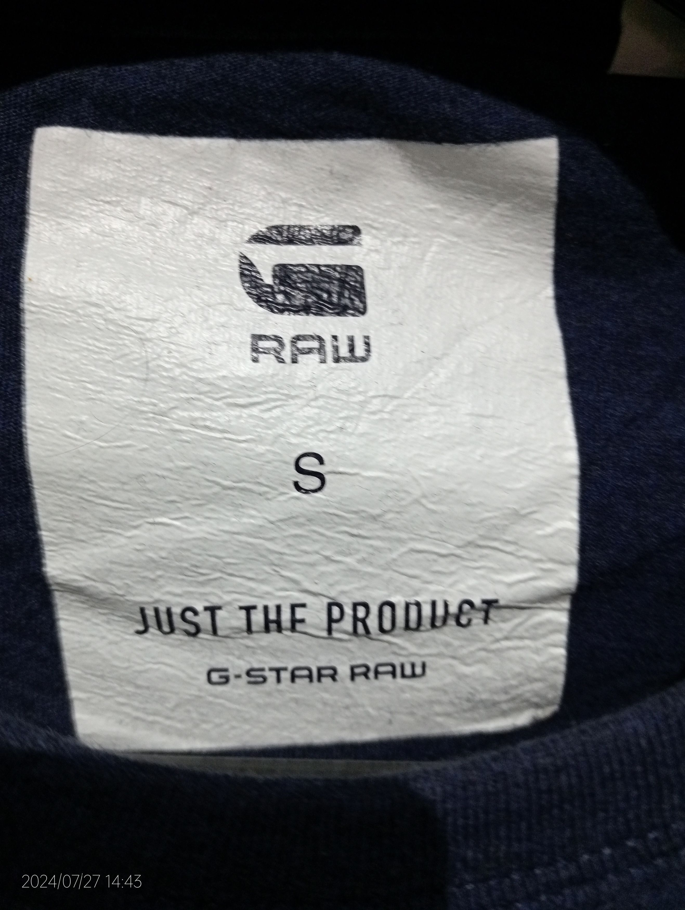 G-Star G S R D G-Star Raw Denim Tee Size US S / EU 44-46 / 1 - 6 Thumbnail