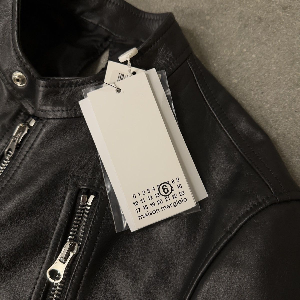 Maison Margiela Maison Margiela Cropped Leather Jacket IT 40 NWT Size S / US 4 / IT 40 - 2 Thumbnail