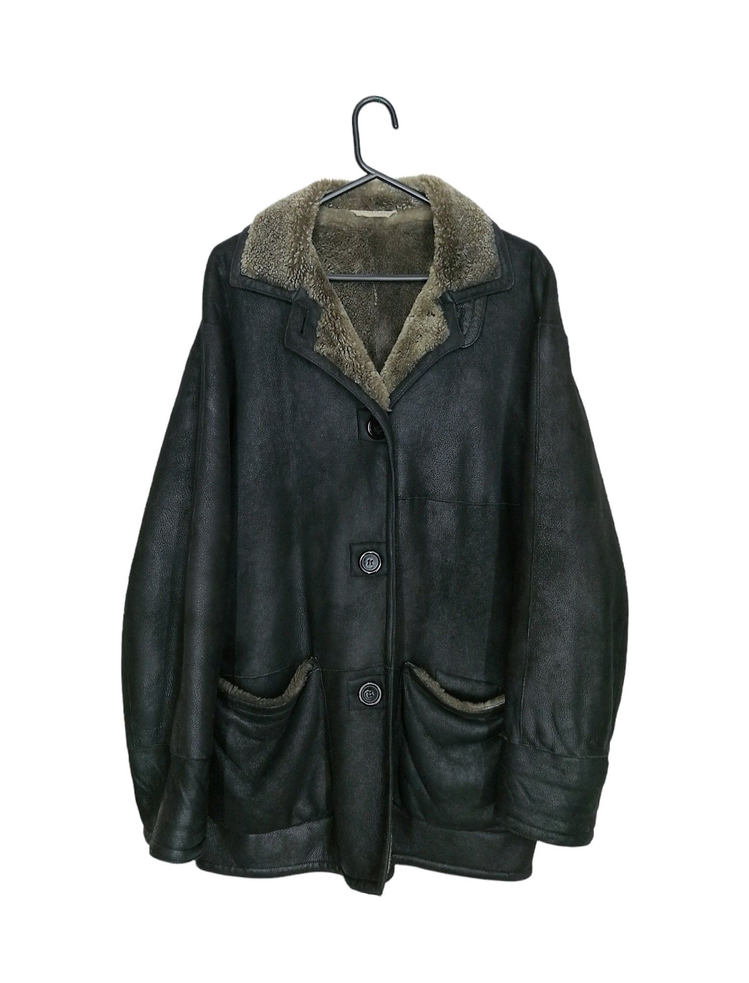 SERAPHIN Seraphin France Mouton Shearling Leather Jacket RRP 7200$ Size US L / EU 52-54 / 3 - 4 Thumbnail