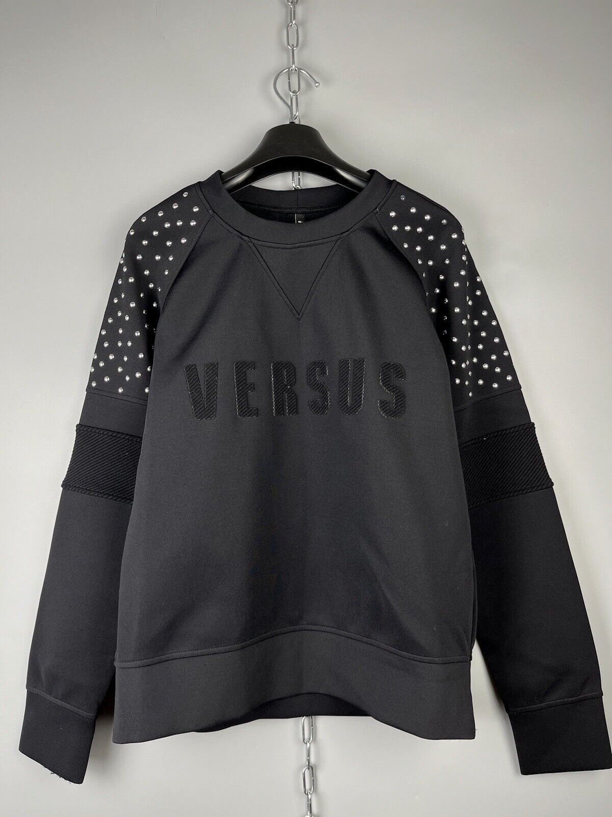 Versace Versus Versace Womens Crew Sweatshirt Jumper Size S / US 4 / IT 40 - 1 Thumbnail