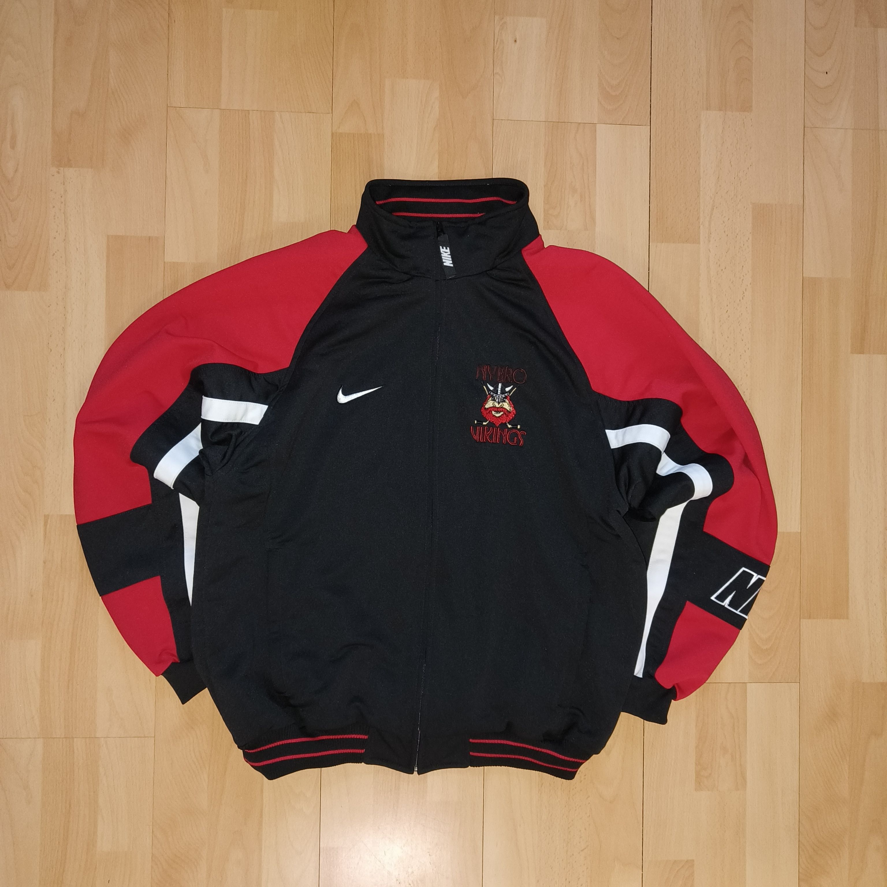 Nike Nike Nybro Vikings Vintage Hockey Tracksuit Top Size US M / EU 48-50 / 2 - 2 Thumbnail