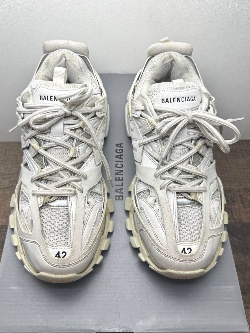 Balenciaga Balenciaga Track Sneakers White/White 42-43 Size US 9 / EU 42 - 2 Thumbnail