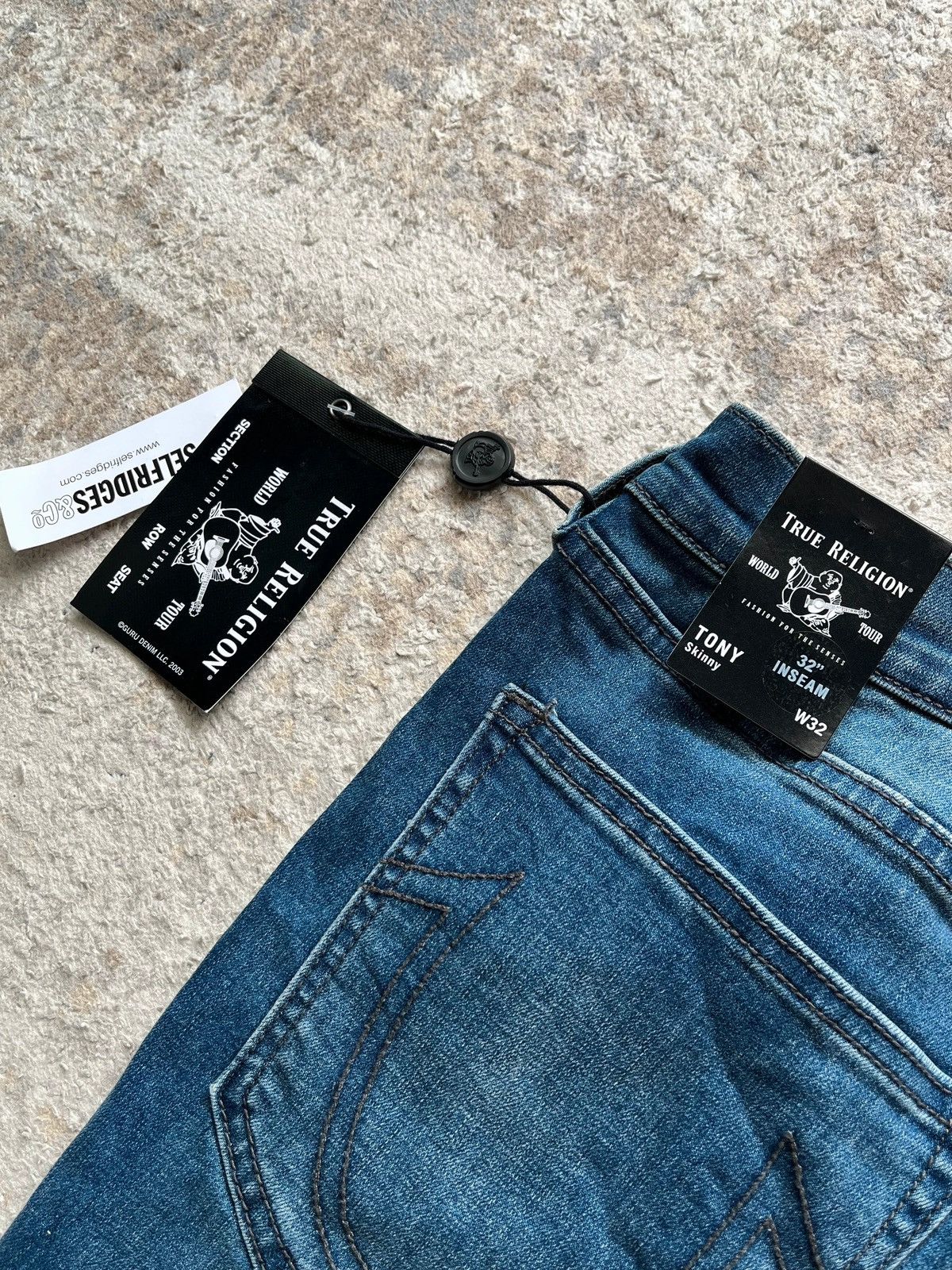 True Religion True Religion Tony Skinny Jeans Denim Rare Deadstock NWT Size US 32 / EU 48 - 4 Thumbnail