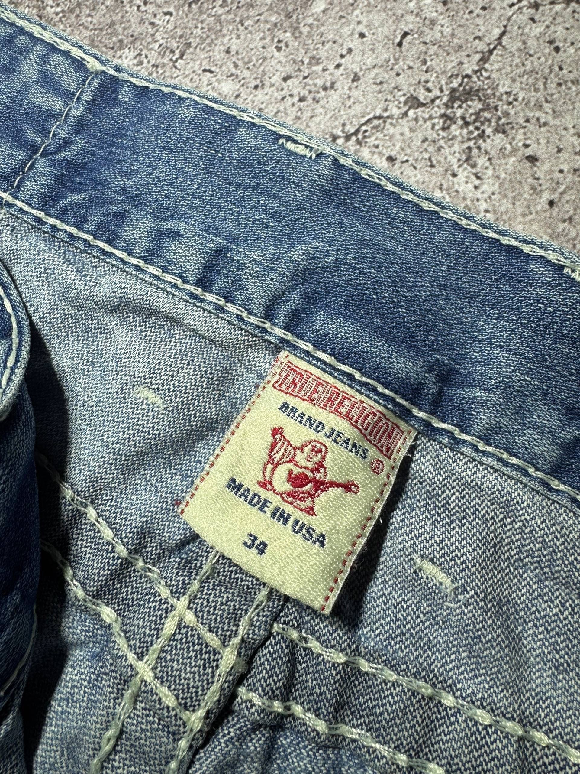 True Religion True Religion Vintage Blue Denim Streetwear Jeans Japanese Size US 34 / EU 50 - 11 Thumbnail