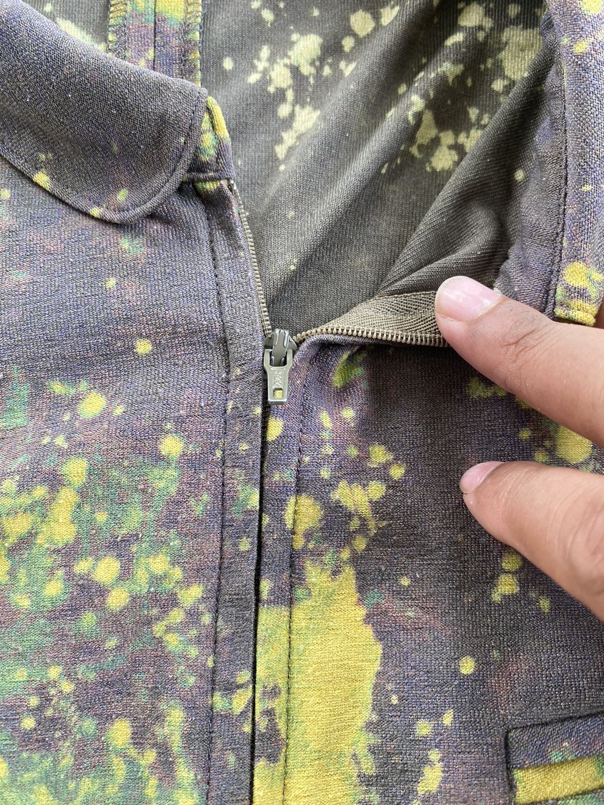 Vintage VINTAGE MIDZIPPER TYE DYE OUTERWEAR Size US M / EU 48-50 / 2 - 3 Thumbnail