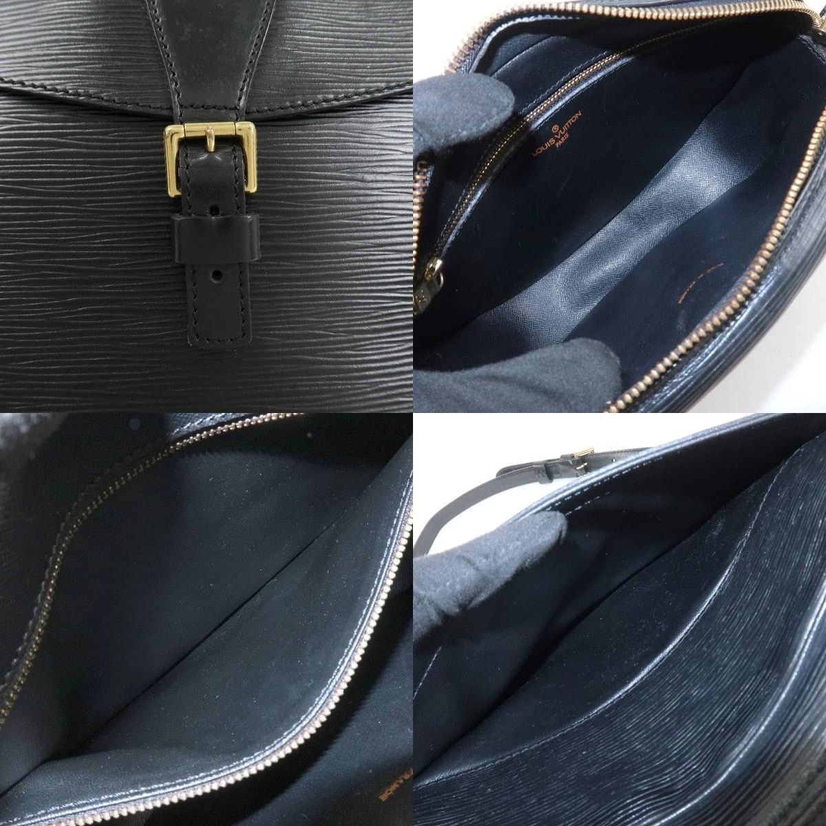 Louis Vuitton Louis Vuitton Epi Jeune Fille Shoulder Bag Black Size ONE SIZE - 7 Thumbnail