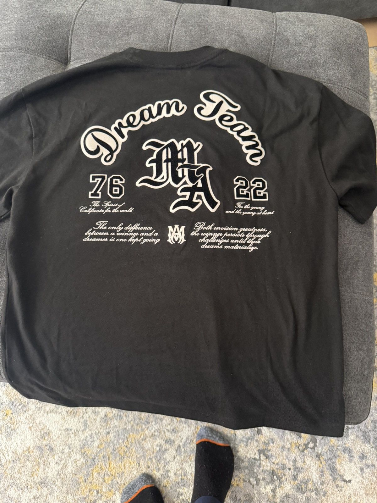 Amiri Amiri Dream Team T-Shirt Medium Size US M / EU 48-50 / 2 - 1 Thumbnail