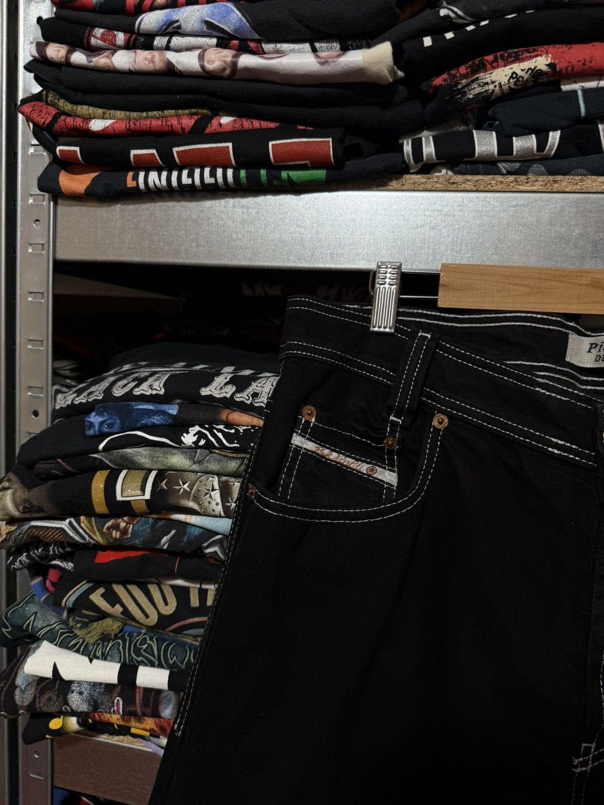 Japanese Brand Rare Japanese Brand Picaldi Baggy Rap Jeans Y2K Hype Size US 34 / EU 50 - 3 Thumbnail