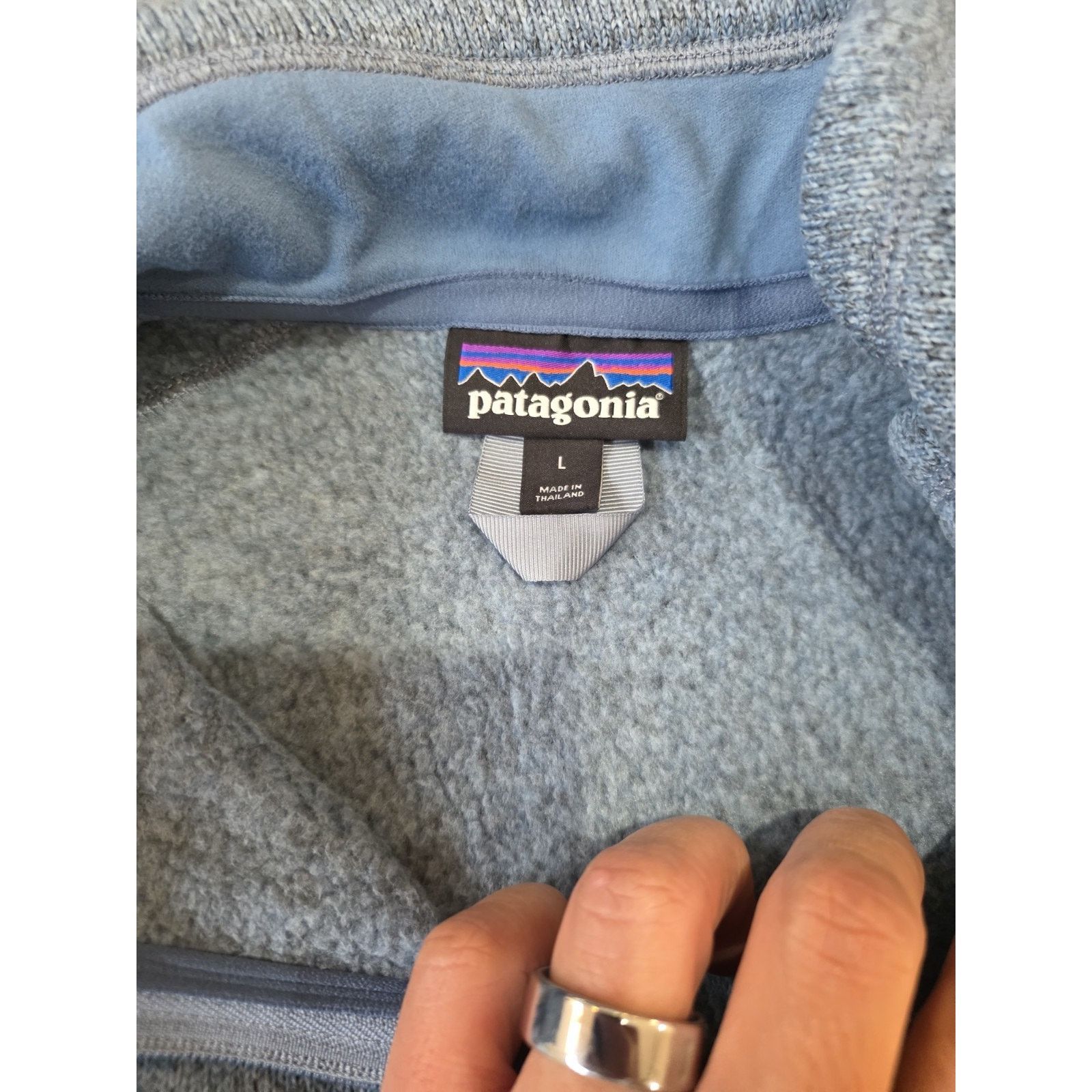 Patagonia Patagonia Sweater Mens Large BlueHalf Zip Better Sweater Size US L / EU 52-54 / 3 - 7 Thumbnail