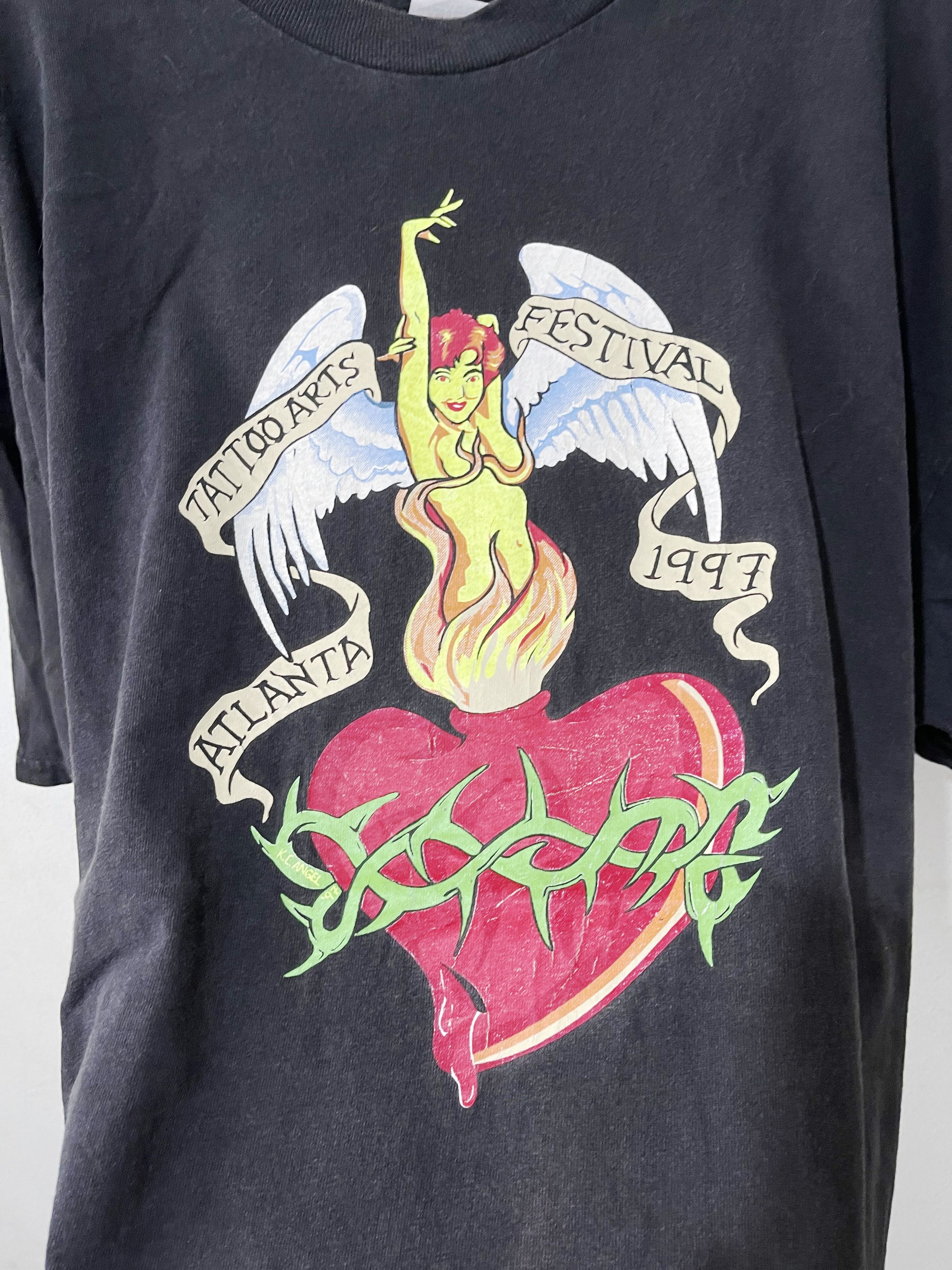 Vintage Vintage 1997 Atlanta Tattoo Arts Festival Shirt Size US XL / EU 56 / 4 - 2 Thumbnail