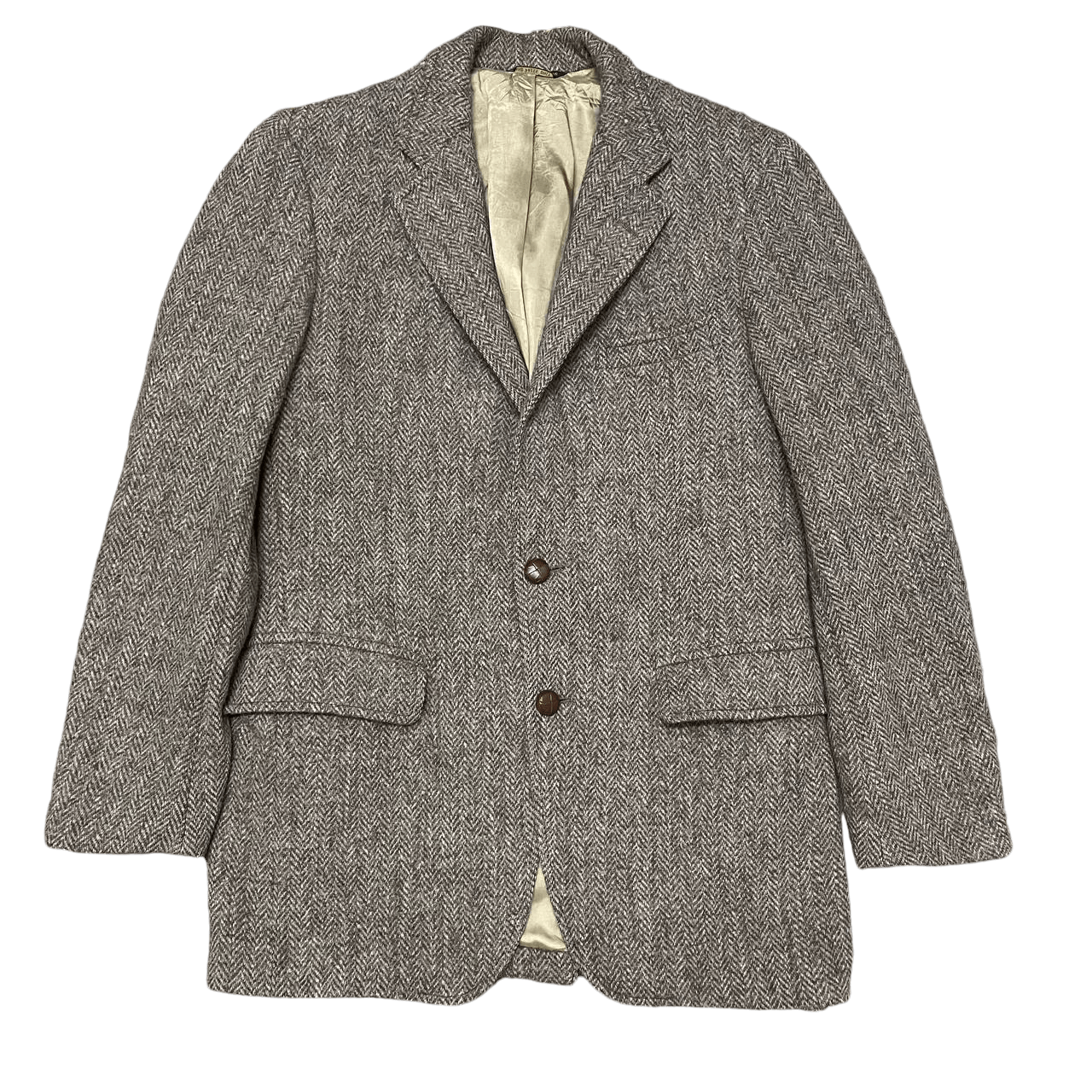 Harris Tweed Vintage Norm Thompson x Harris Tweed Wool Coat Size US M / EU 48-50 / 2 - 1 Thumbnail